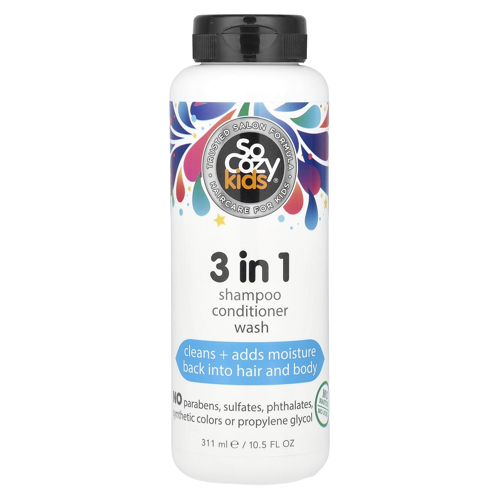 SoCozy Kids средство 3 в 1 шампунь кондиционер гель для душа 311 мл 2290₽