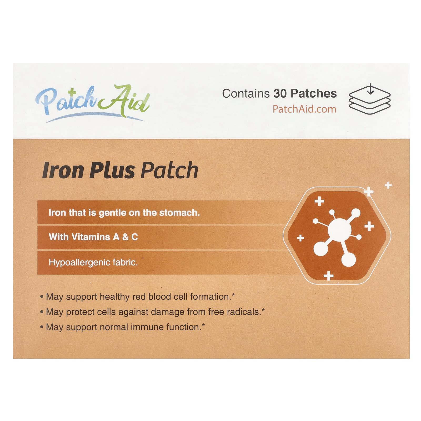 PatchAid Iron Plus Patch 30 штук 3690₽