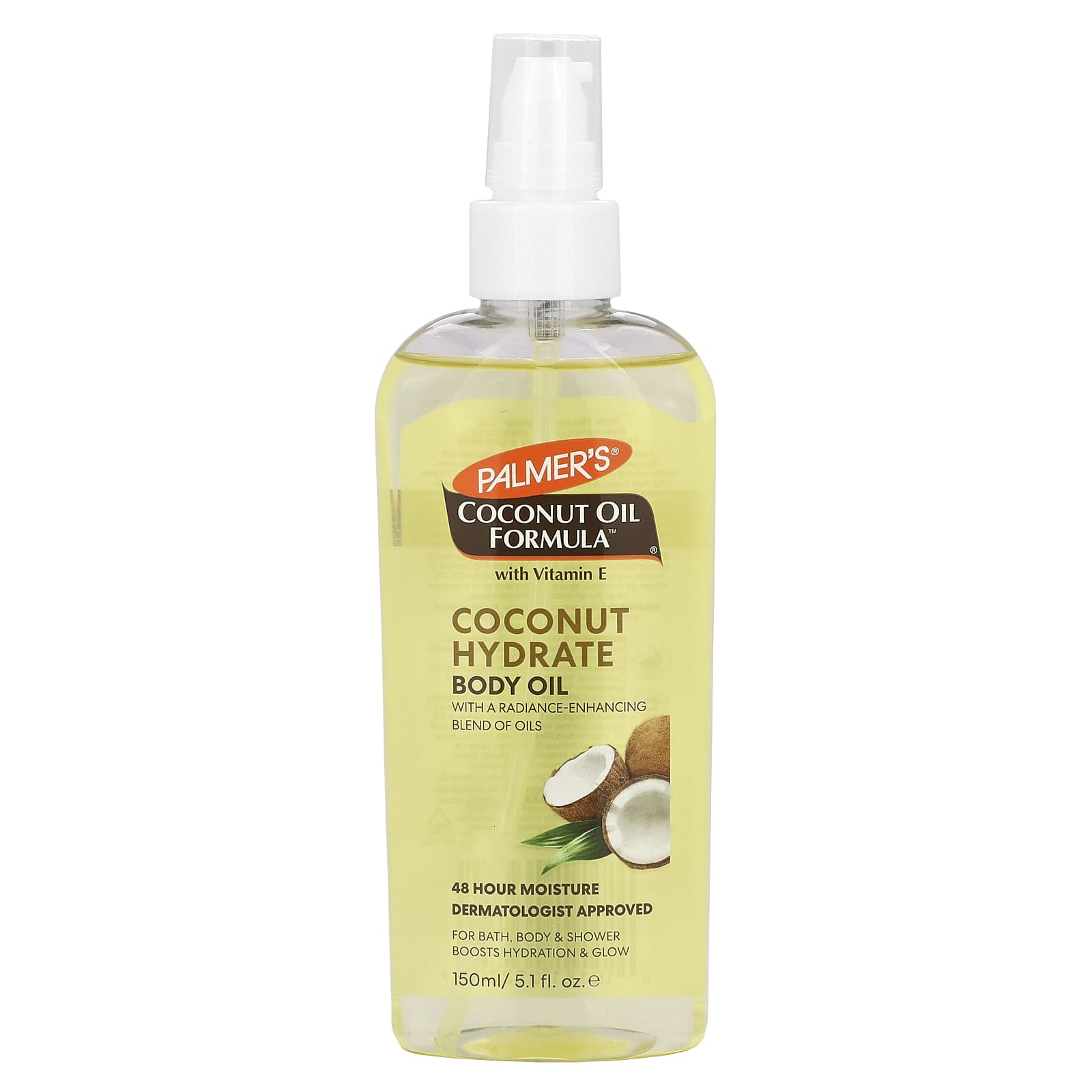 Palmer's, Coconut Oil Formula, масло для тела, 150 мл (5,1 жидк. Унции)