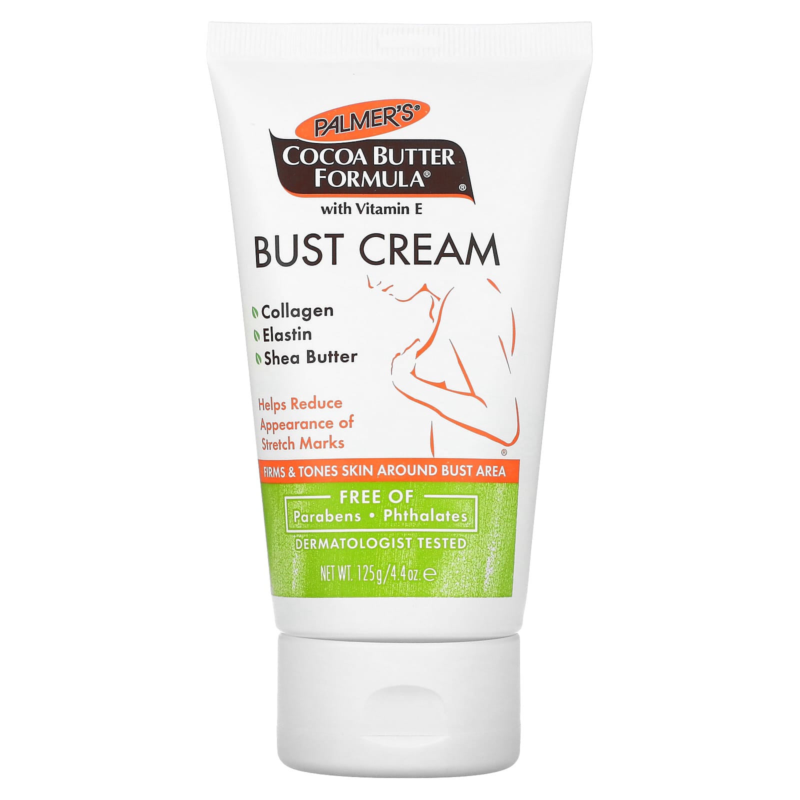 Palmer's, Cocoa Butter Formula, крем для груди с витамином Е, 125 г (4,4 унции)