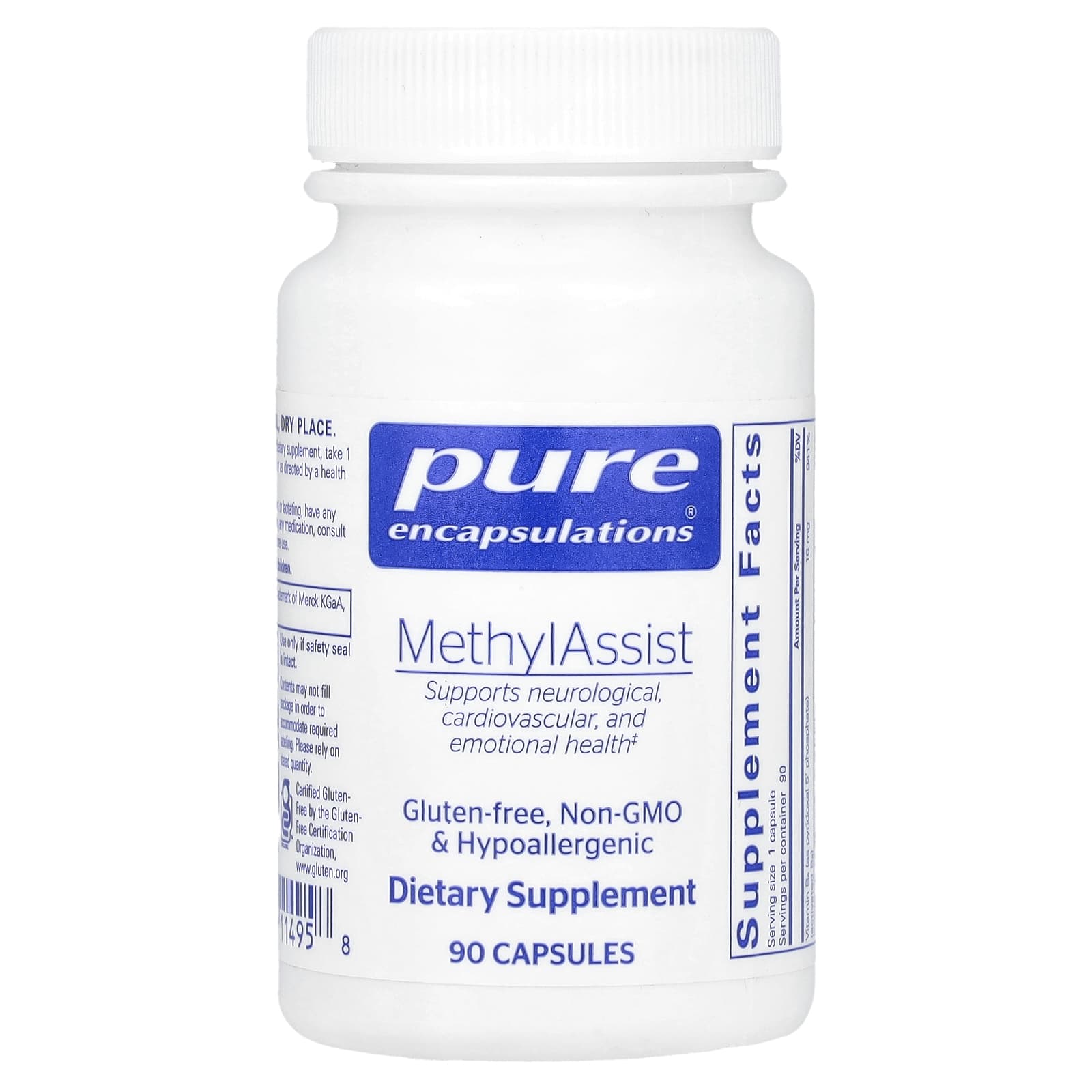 Pure Encapsulations MethylAssist 90 капсул 11990₽