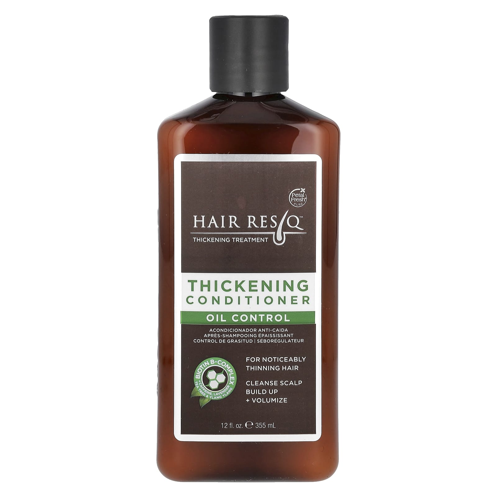 Petal Fresh, Hair ResQ, кондиционер для густоты волос, контроль жирности, для заметно истонченных волос, 355 мл (12 жидк. унций)