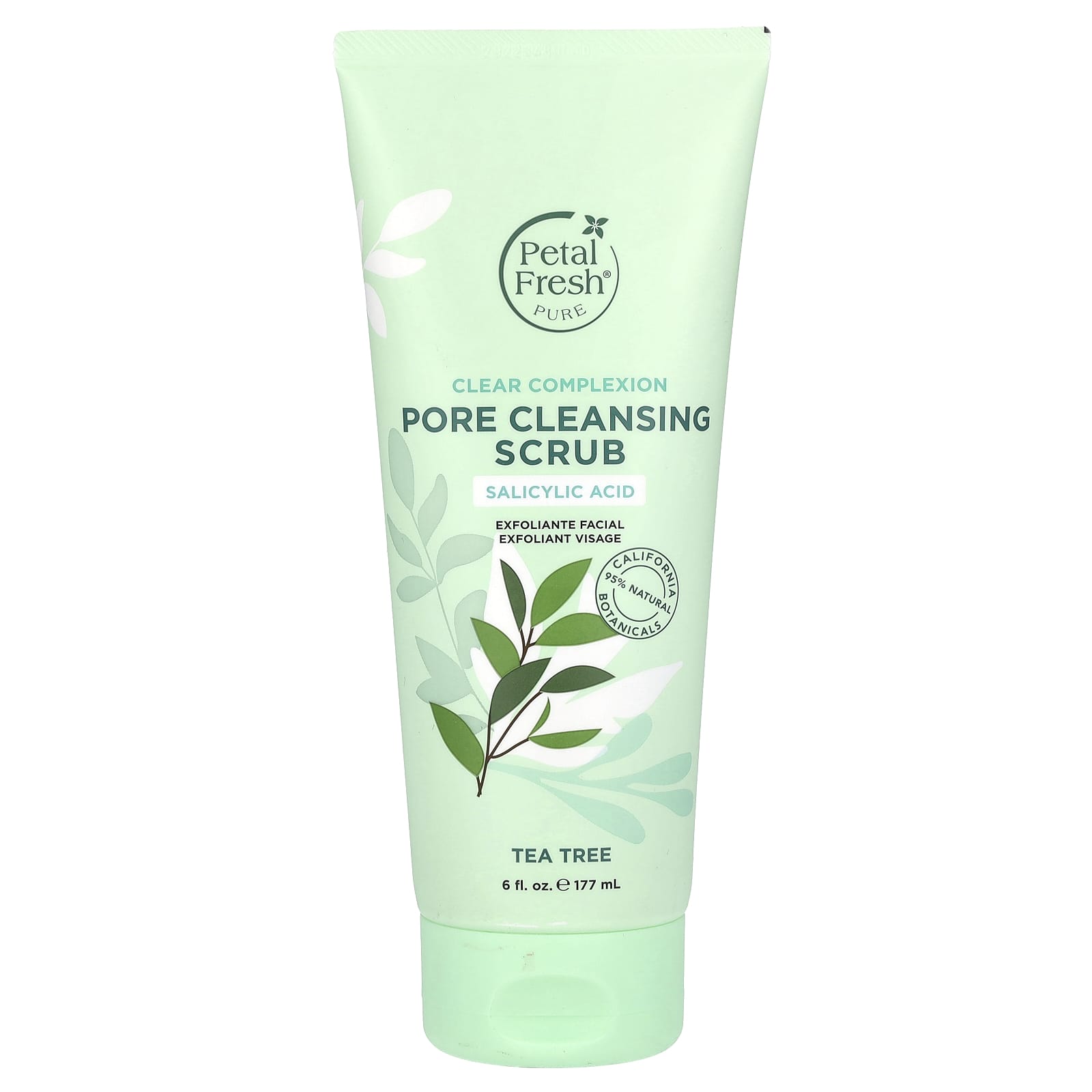 Petal Fresh, Pure, Clear Complexion, скраб для очищения пор, чайное дерево, 177 мл (6 жидк. унций)