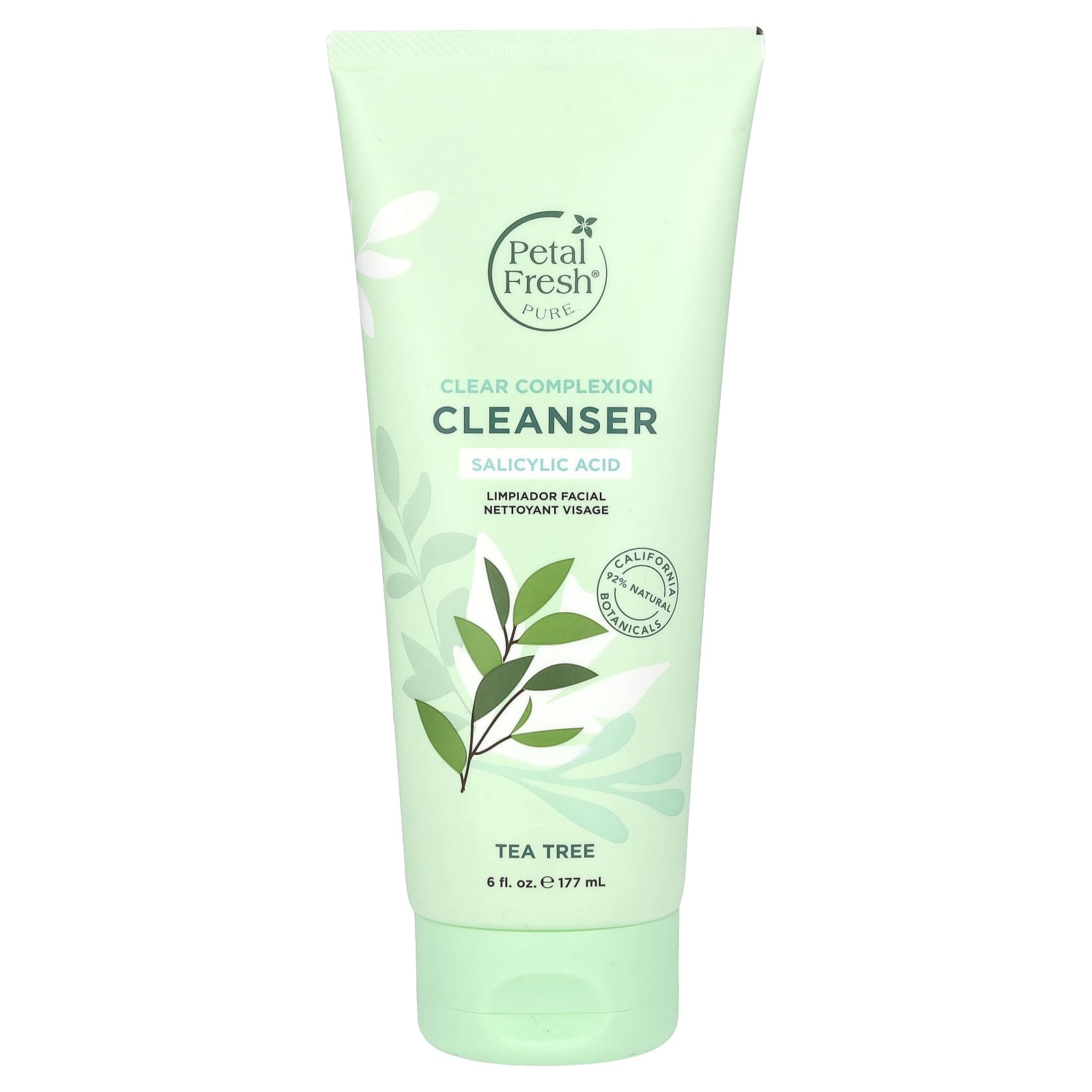 Petal Fresh, Pure, очищающее средство для лица, чайное дерево, 177 мл (6 жидк. унций)