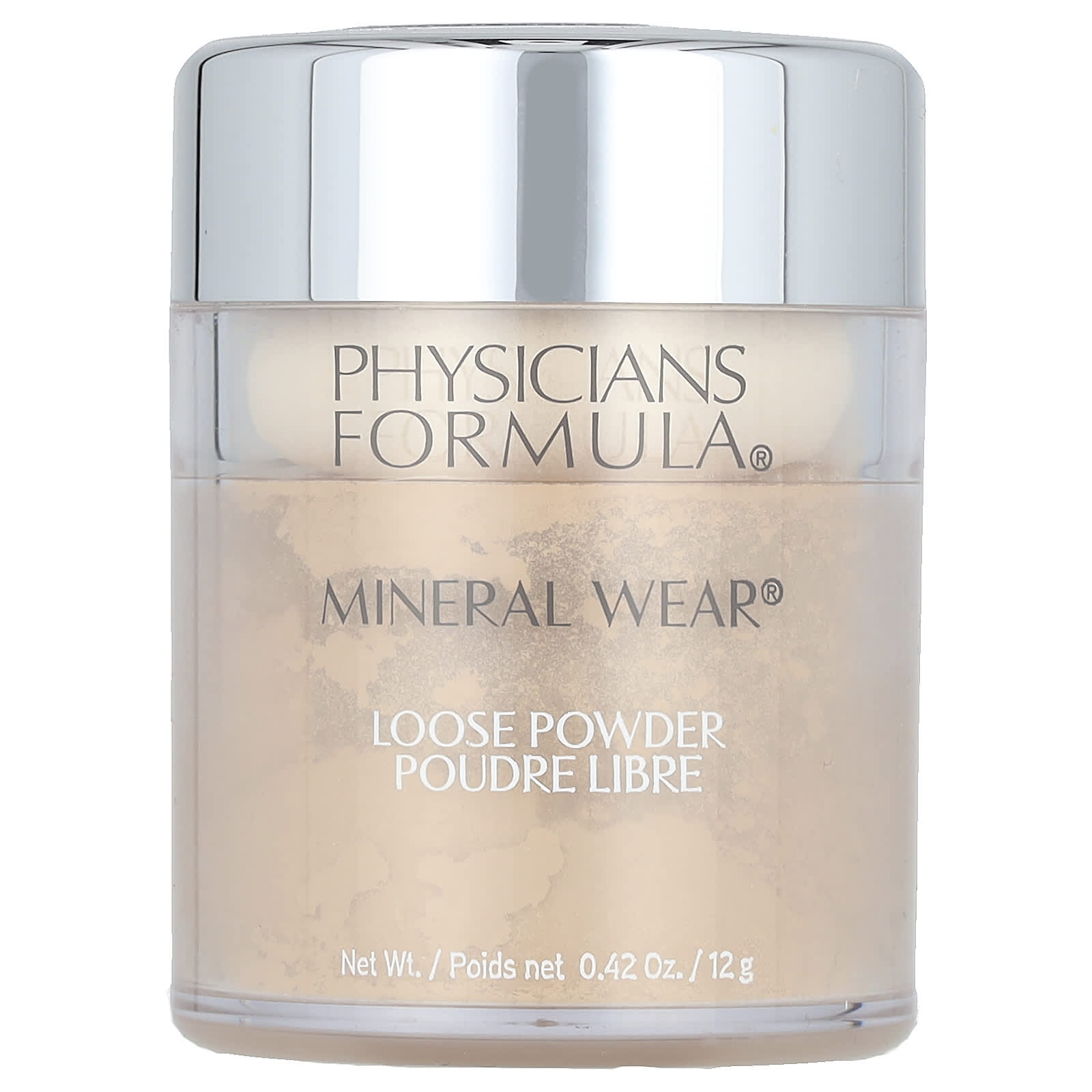 Physicians Formula, Mineral Wear, рассыпчатая пудра, PF10949, кремовый натуральный, 12 г (0,42 унции)