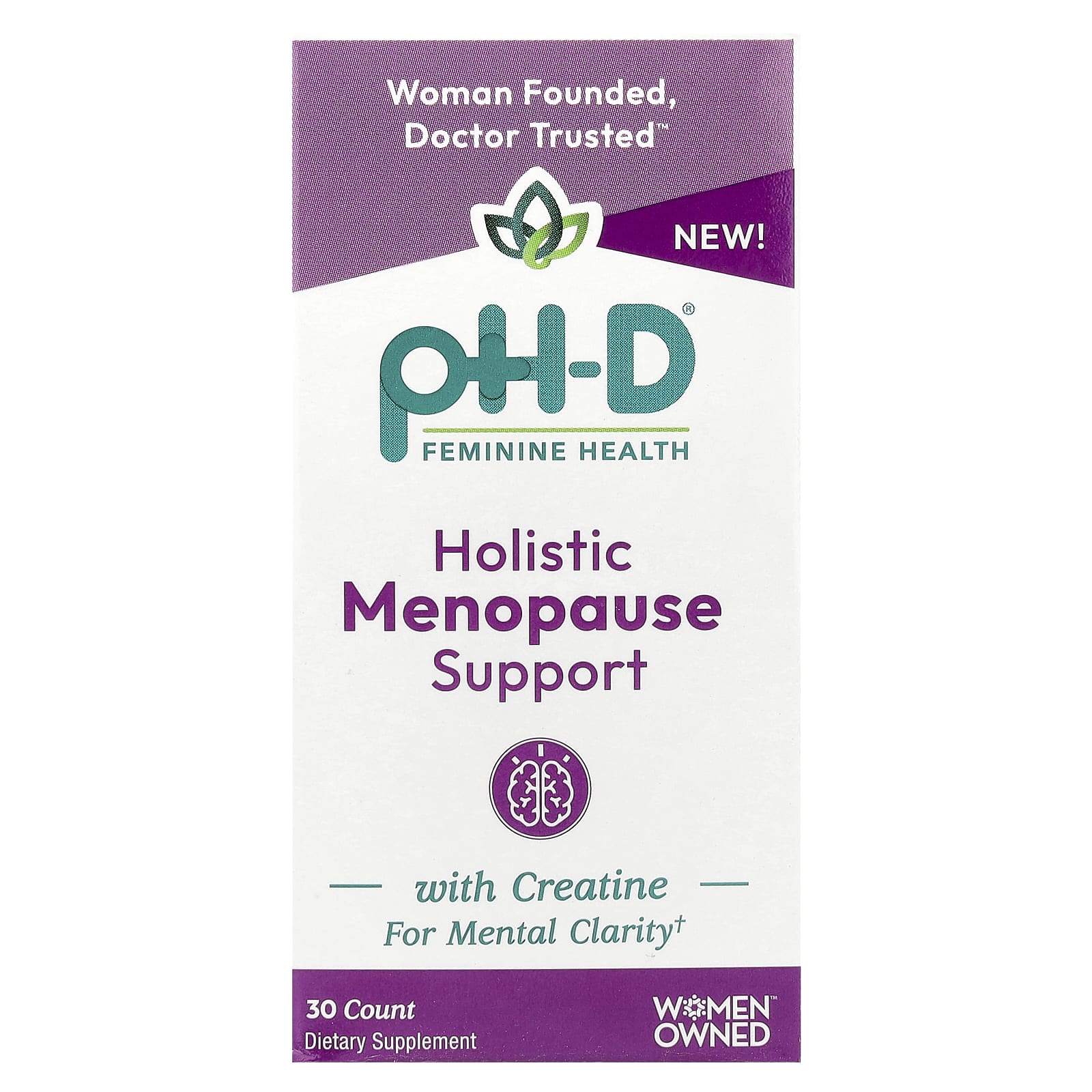 pH-D Feminine Health, комплексная добавка для поддержки при менопаузе, 30 шт.