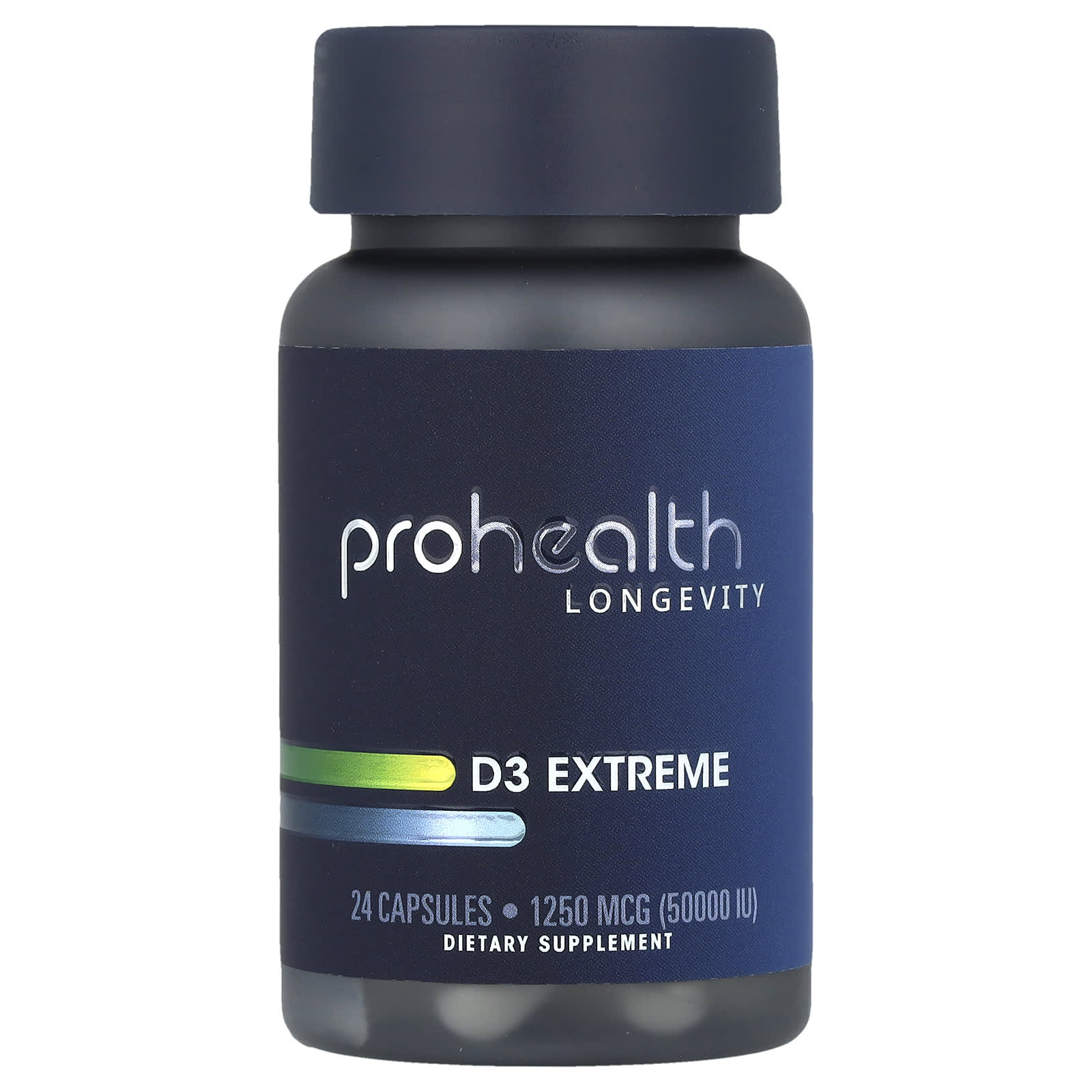 ProHealth Longevity, D3 Extreme, 50 000 МЕ, 24 капсулы