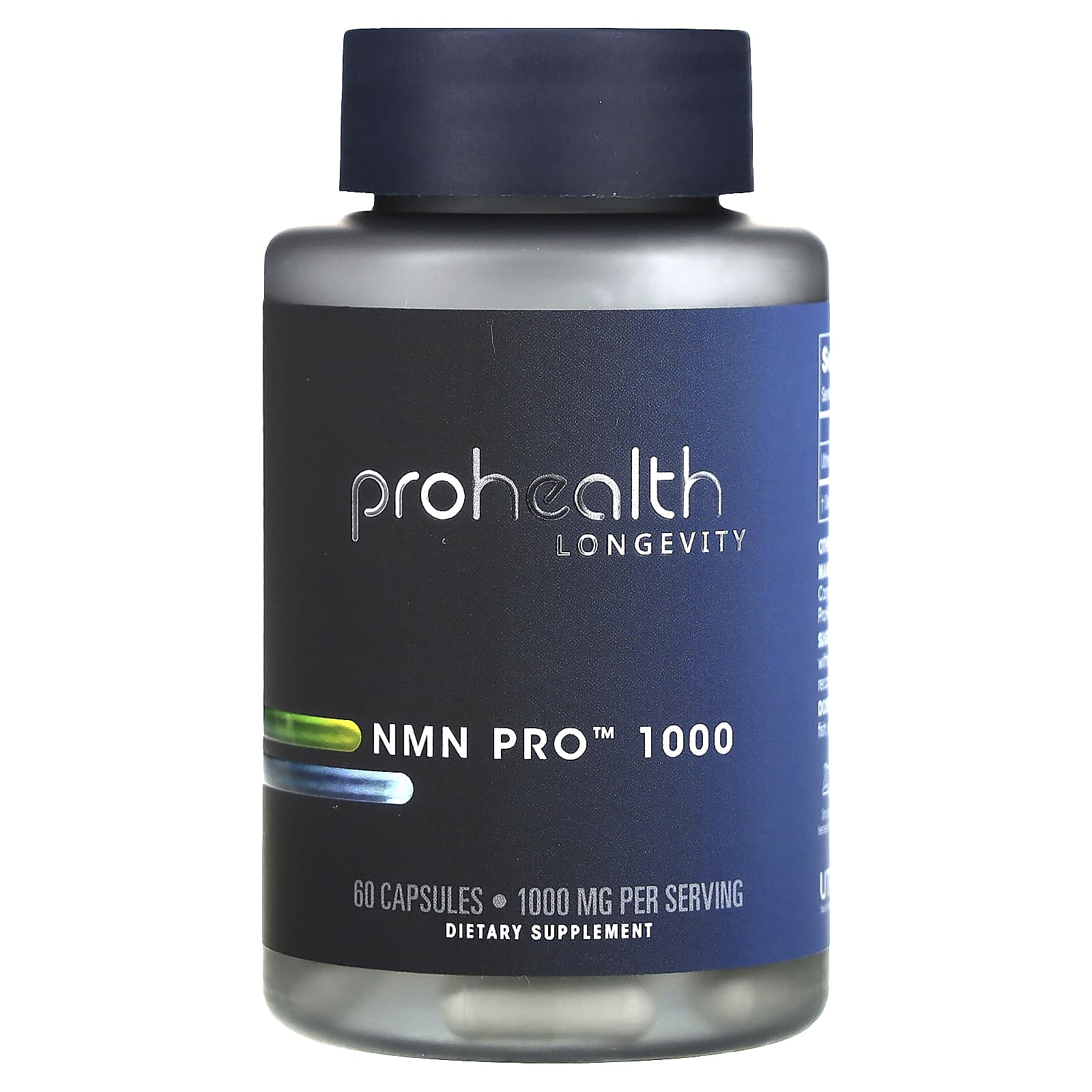 ProHealth Longevity, Uthever, NMN Pro 1000, 1000 мг, 60 капсул (500 мг в 1 капсуле)