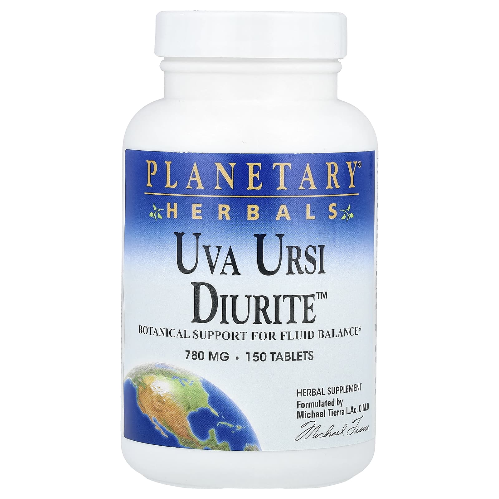 Planetary Herbals, Ува Ursi Diurite ™, 150 таблеток