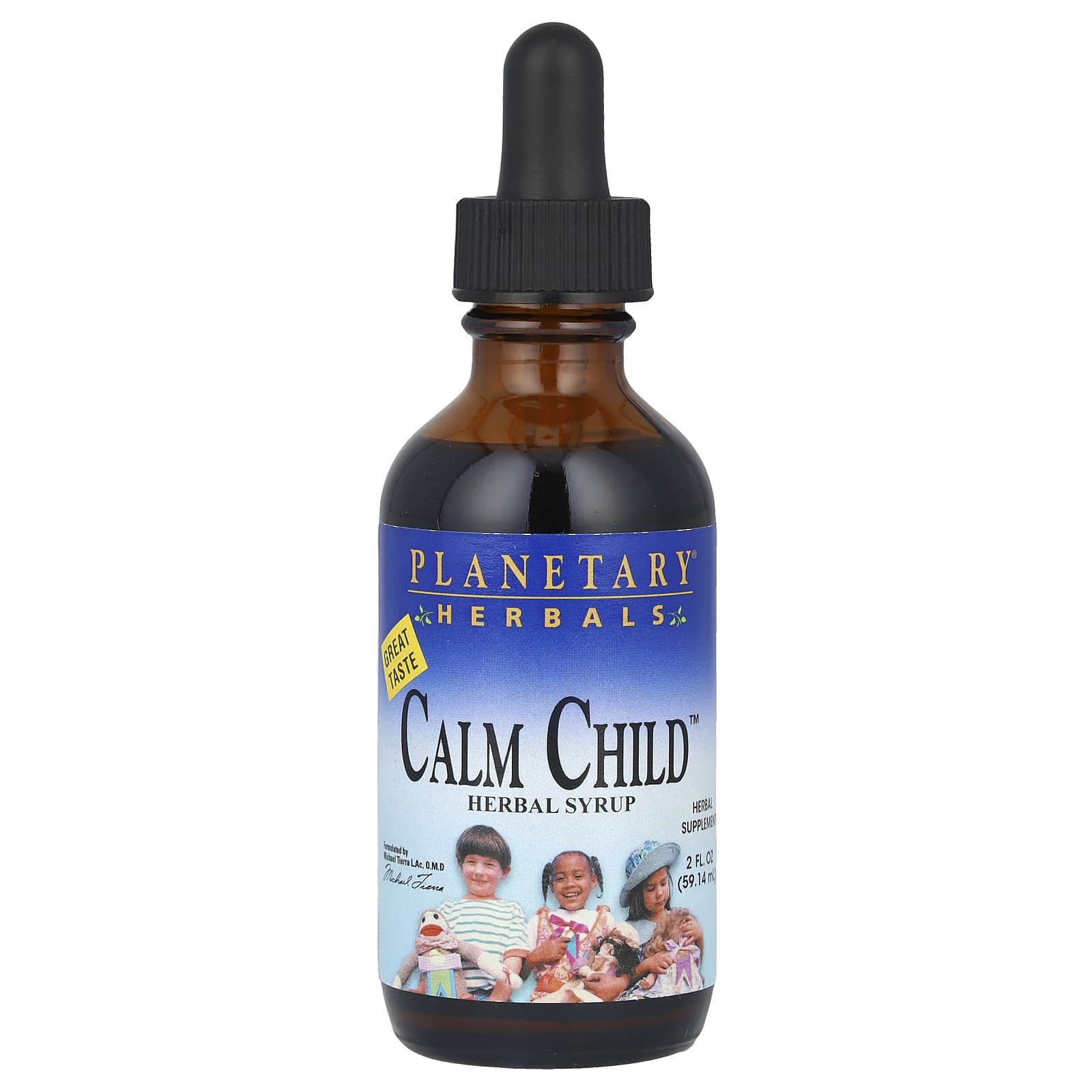 Planetary Herbals, Травяной сироп Calm Child ™, 59,14 мл (2 жидк. Унции)