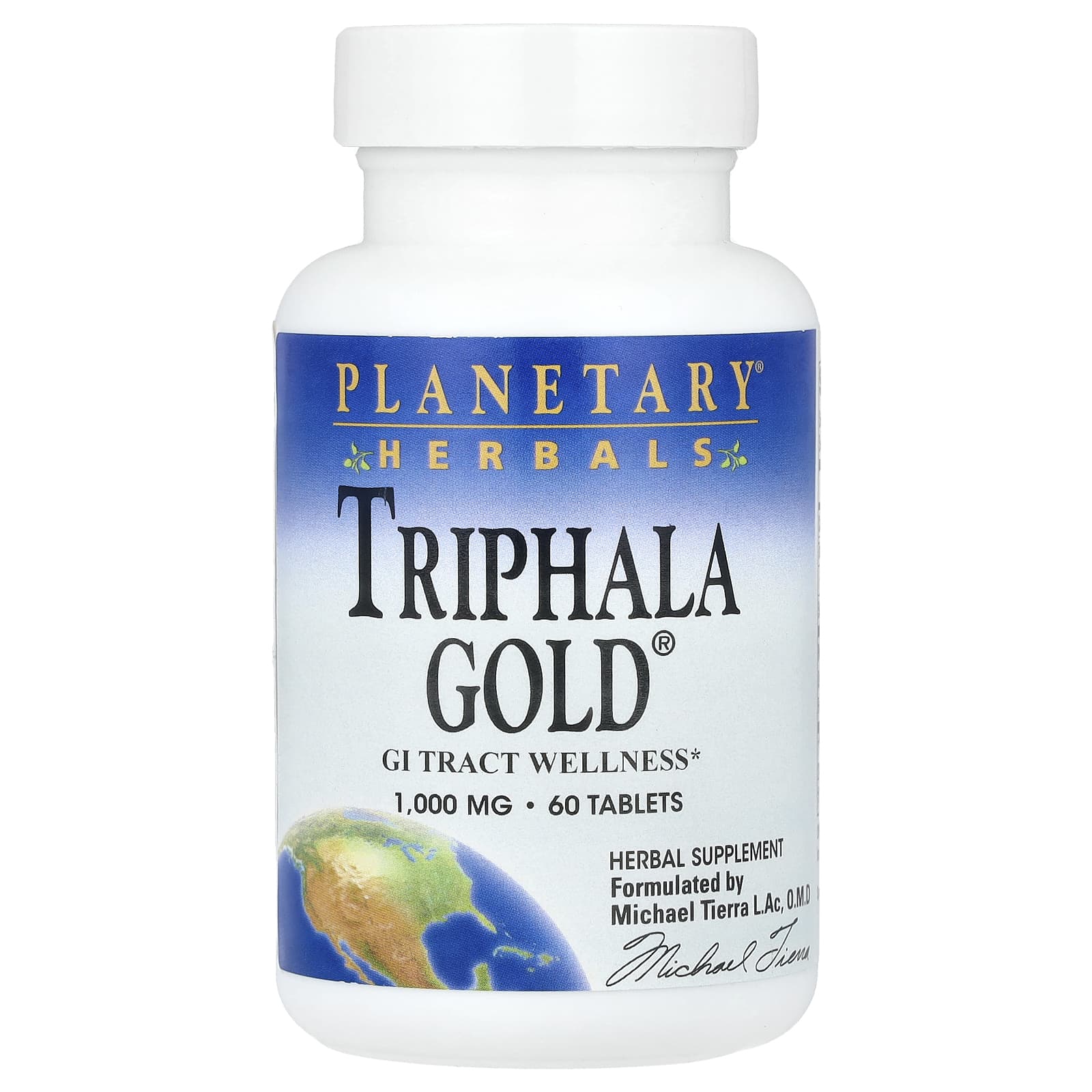 Planetary Herbals, Triphala Gold®, 60 таблеток