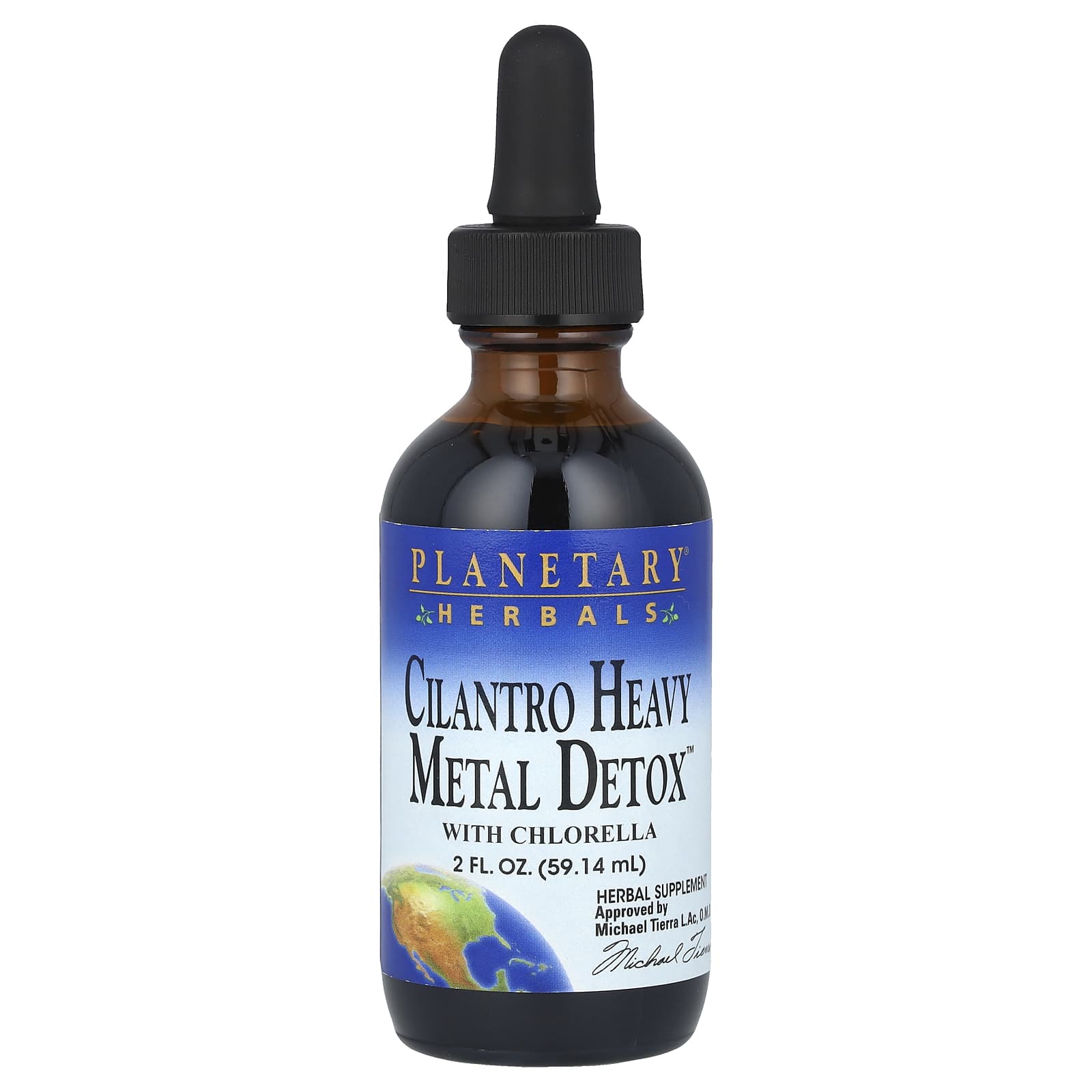 Planetary Herbals Cilantro Heavy Metal Detox с хлореллой 5914 мл 2 жидк Унции 2290₽