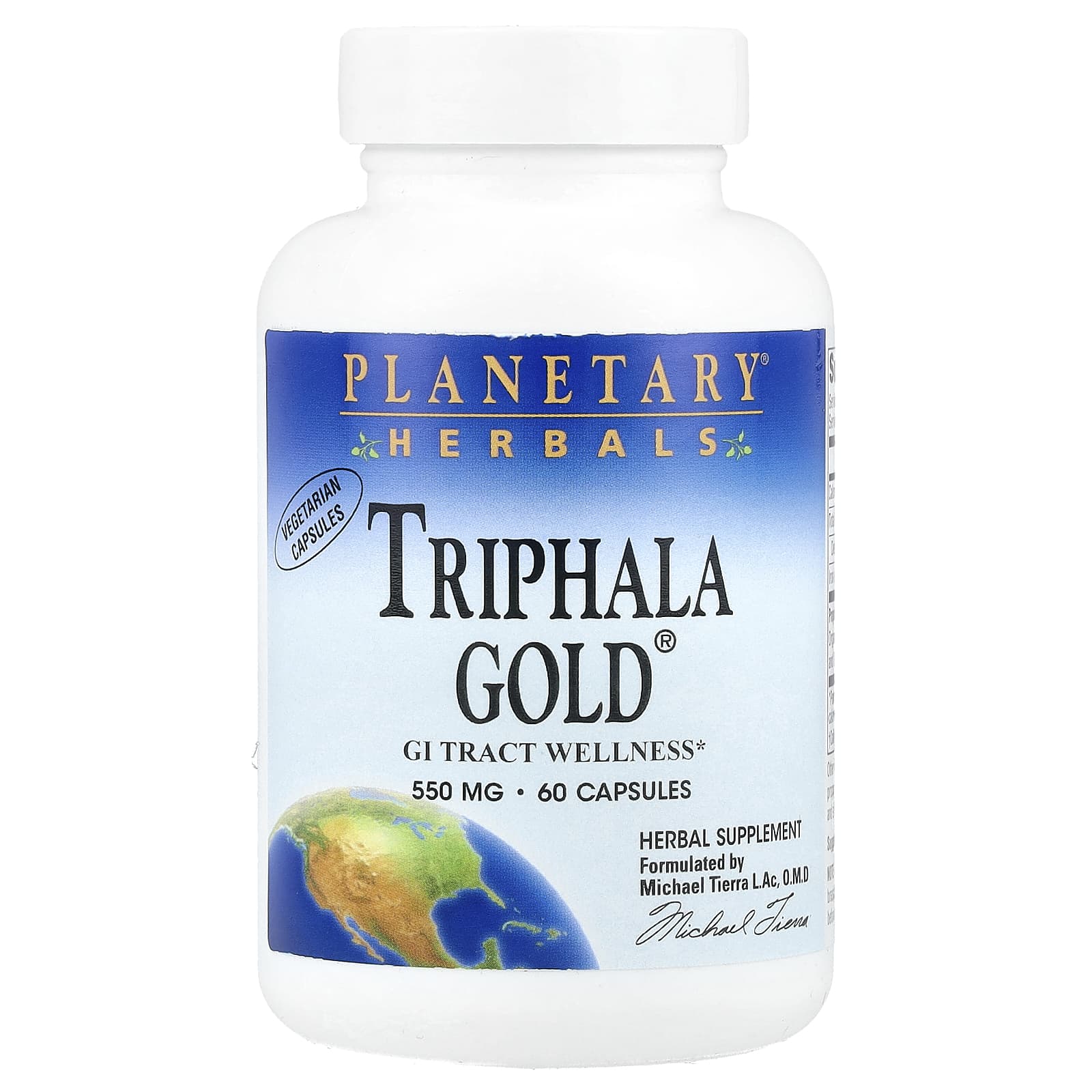 Planetary Herbals, Triphala Gold®, 60 капсул