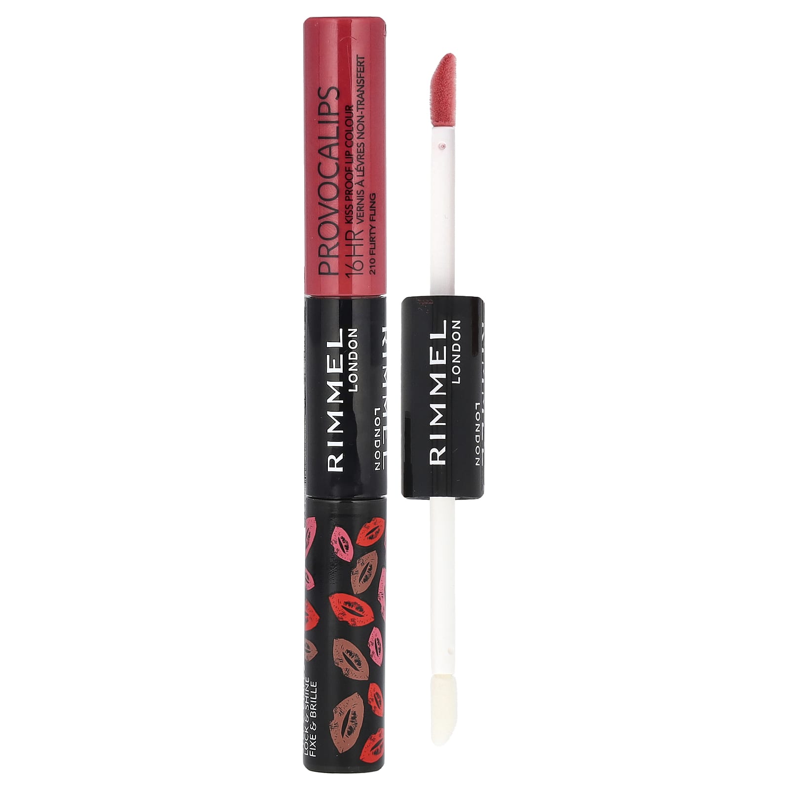 Rimmel London, Provocalips, 16HR Kiss Proof Lip Color, 210 Flirty Fling, 4 мл (0,14 жидк. Унции)