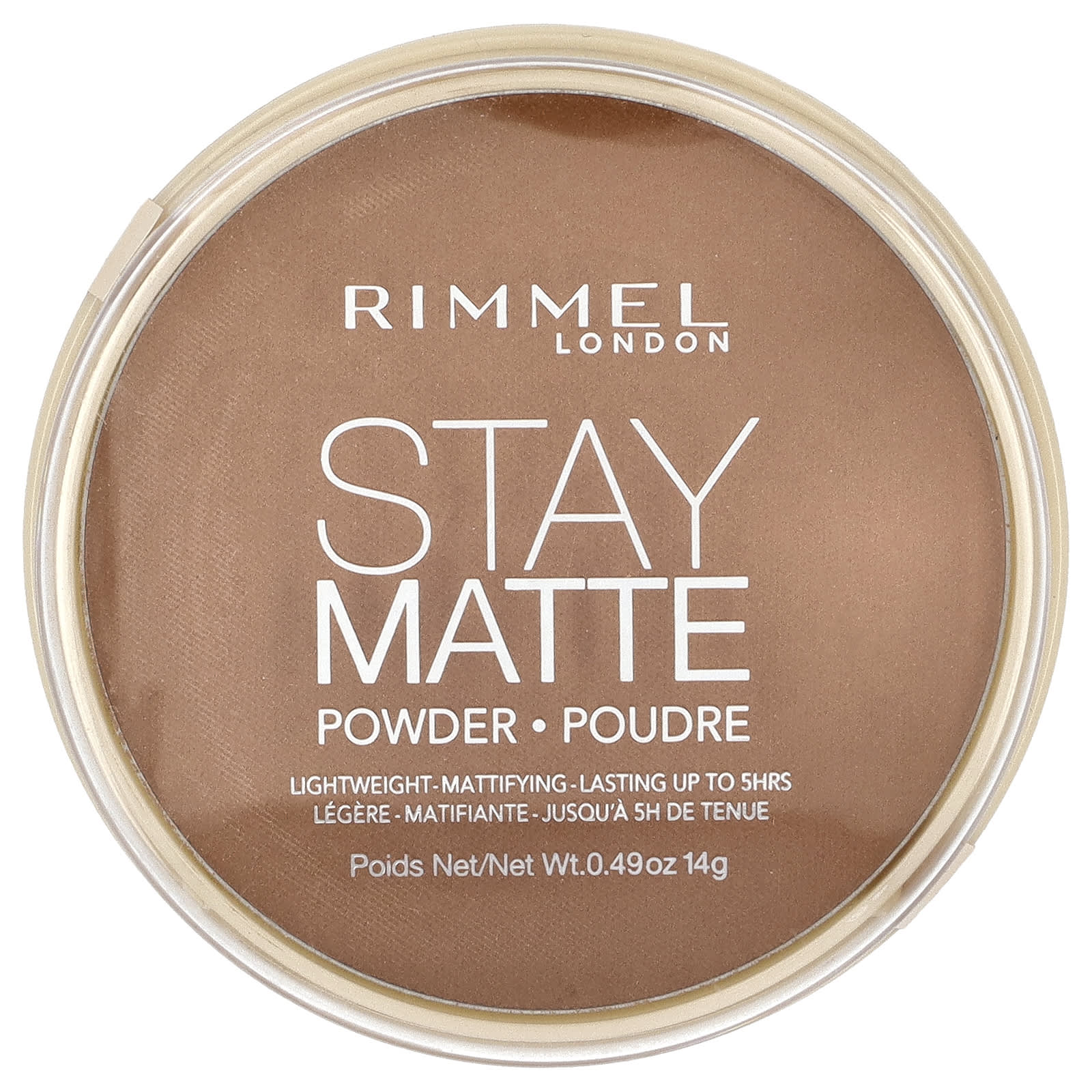 Rimmel London, Stay Matte, Lightweight-Mattifying Powder, 025 Toffee, 0.49 oz (14 g)