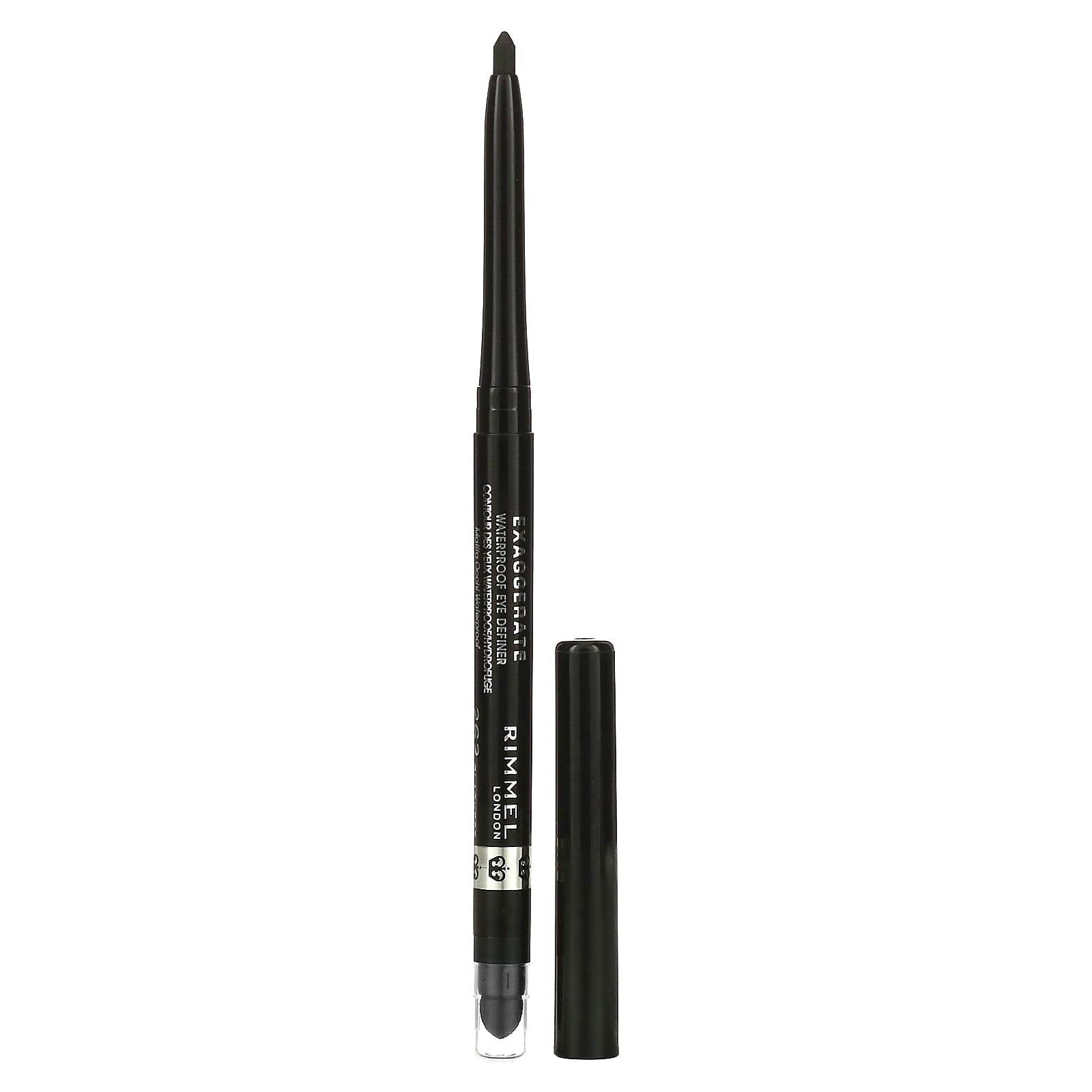 Rimmel London, Exuggerate Eye Definer, оттенок 262 черный, 0,28 г (0,009 унции)