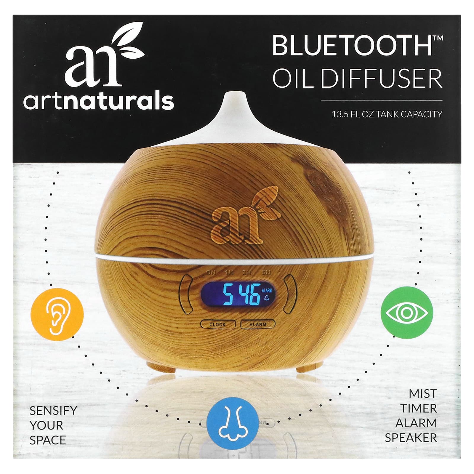 artnaturals, диффузор для масла с Bluetooth, 1 шт.