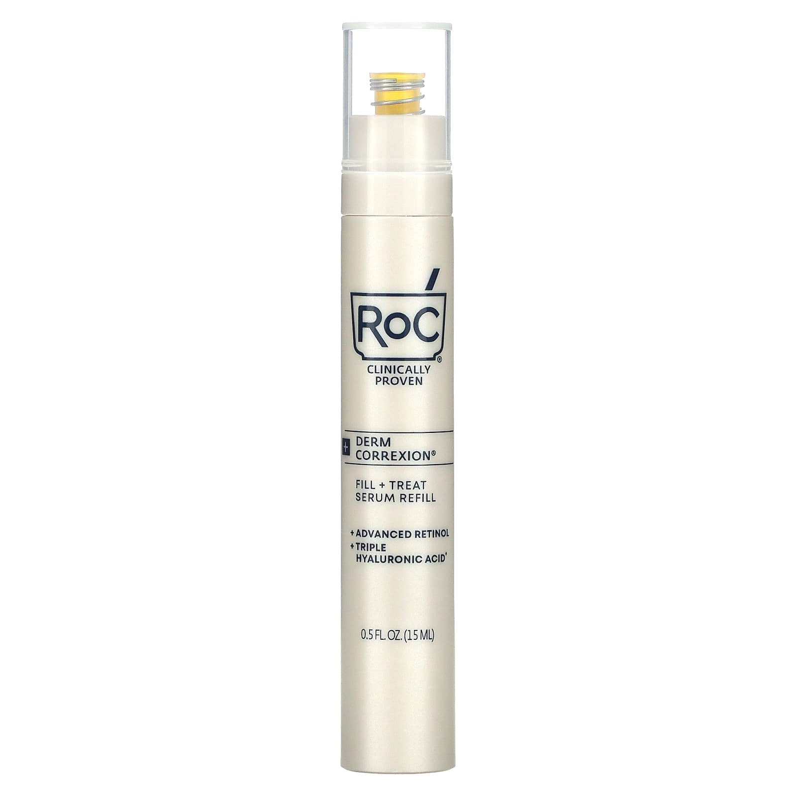 RoC, Derm Correxion, Fill + Treat Serum, Refill, 0.5 fl oz (15 ml)