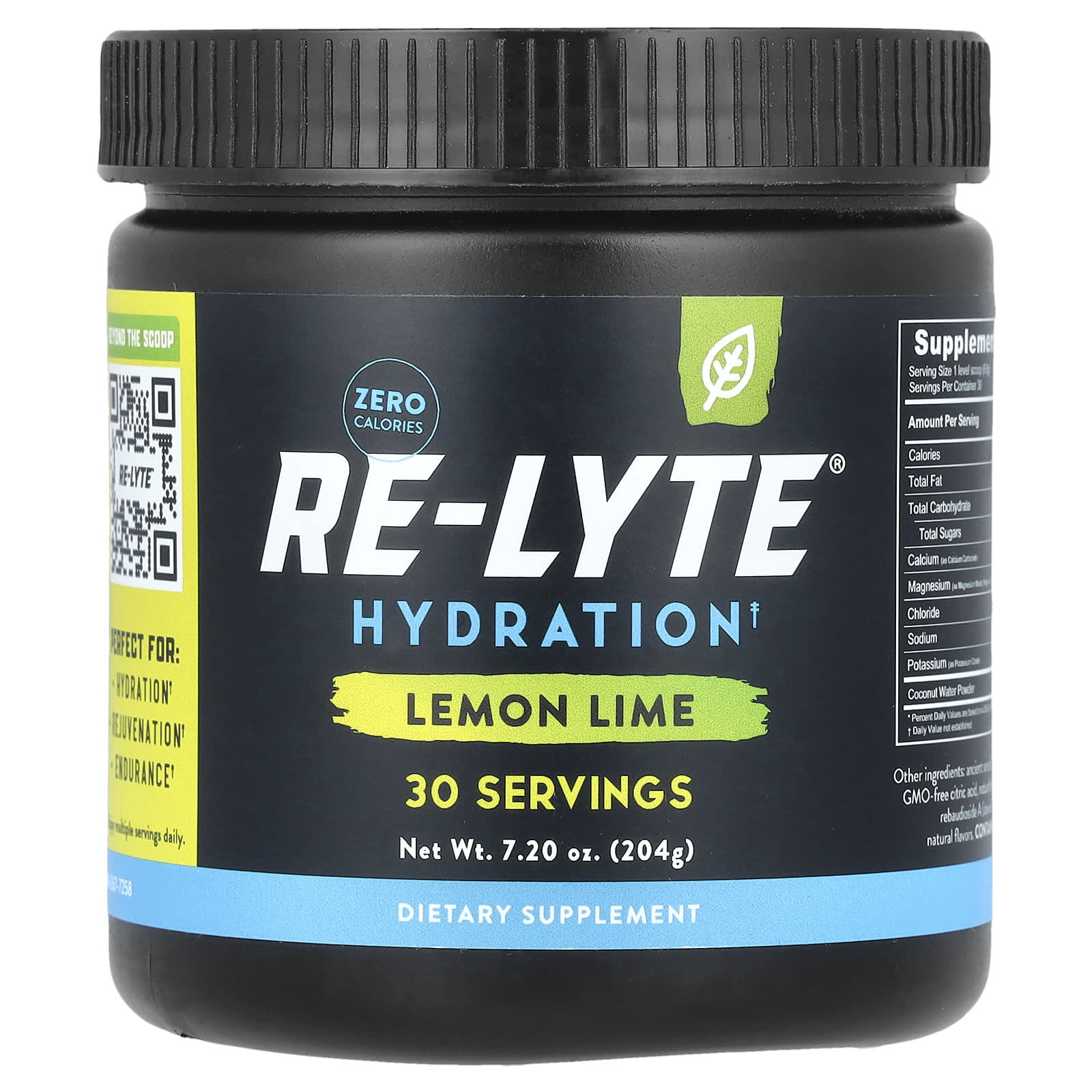 Redmond Trading Company, Re-Lyte® Hydration, лимон и лайм, 204 г (7,20 унции)