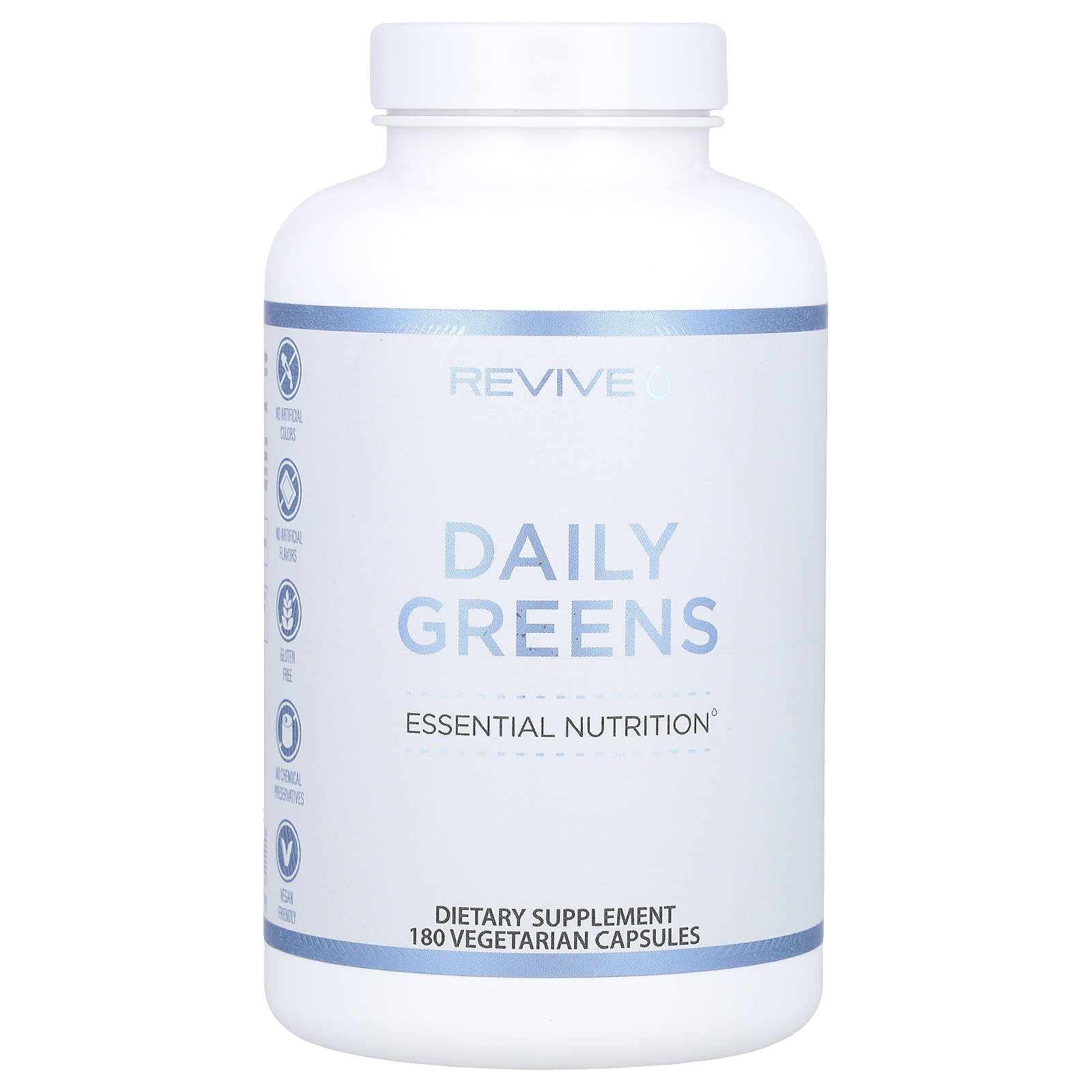 Revive Daily Greens ежедневная зелень 180 вегетарианских капсул 7790₽