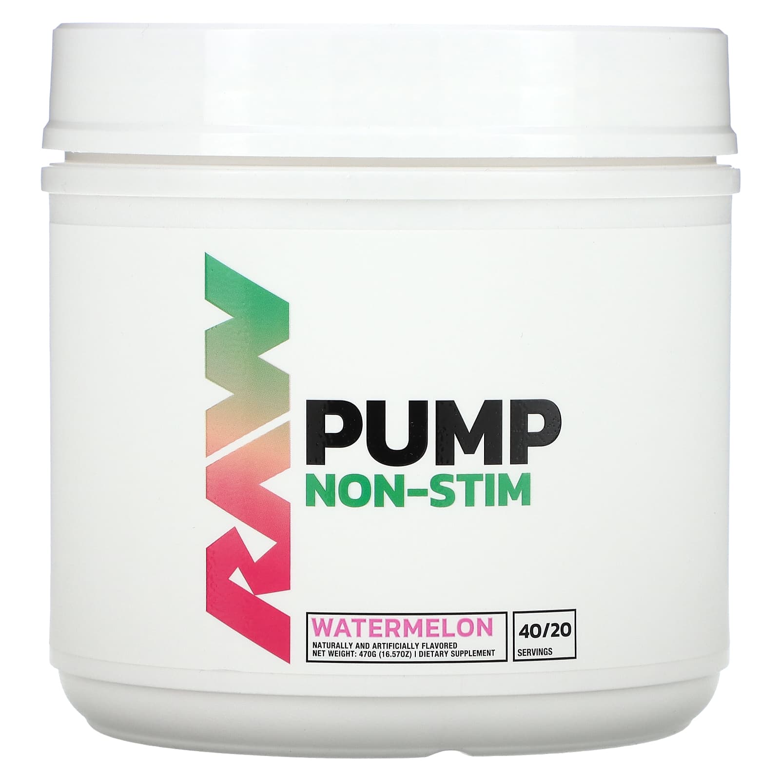 Raw Nutrition Pump без стимуляторов со вкусом арбуза 470 г 1657 унции 7990₽