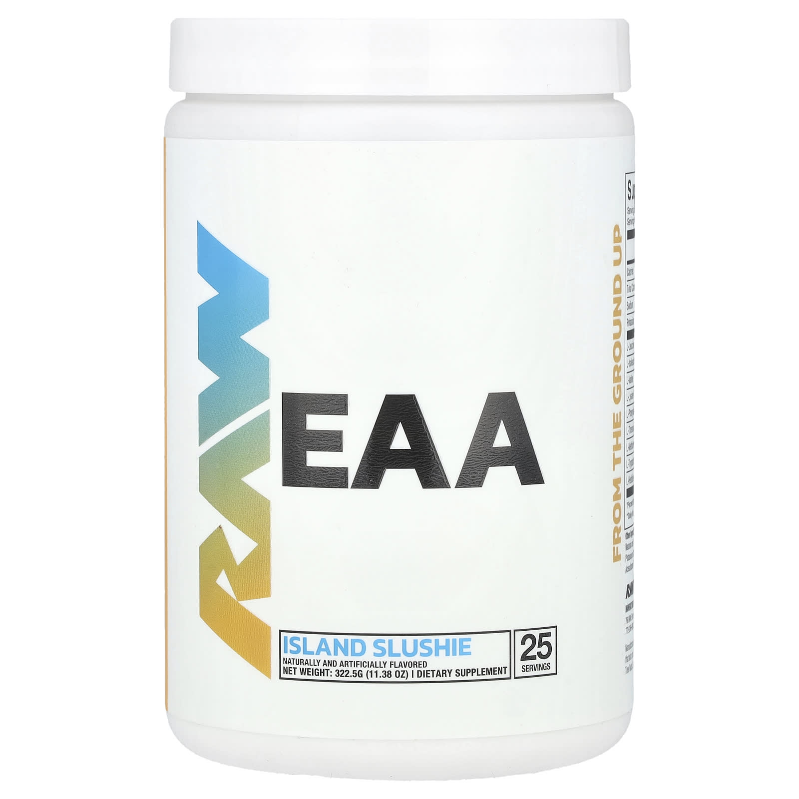 Raw Nutrition, EAA, Island Slushie, 11.38 oz (322.5 g)
