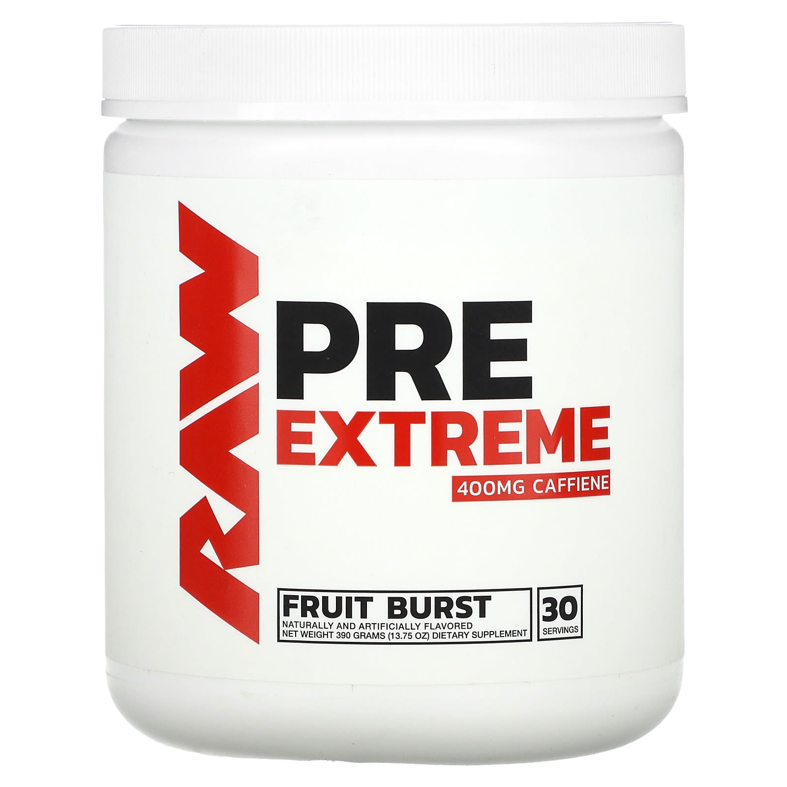 Raw Nutrition Pre Extreme фруктовый вкус 390 г 1375 унции 6390₽