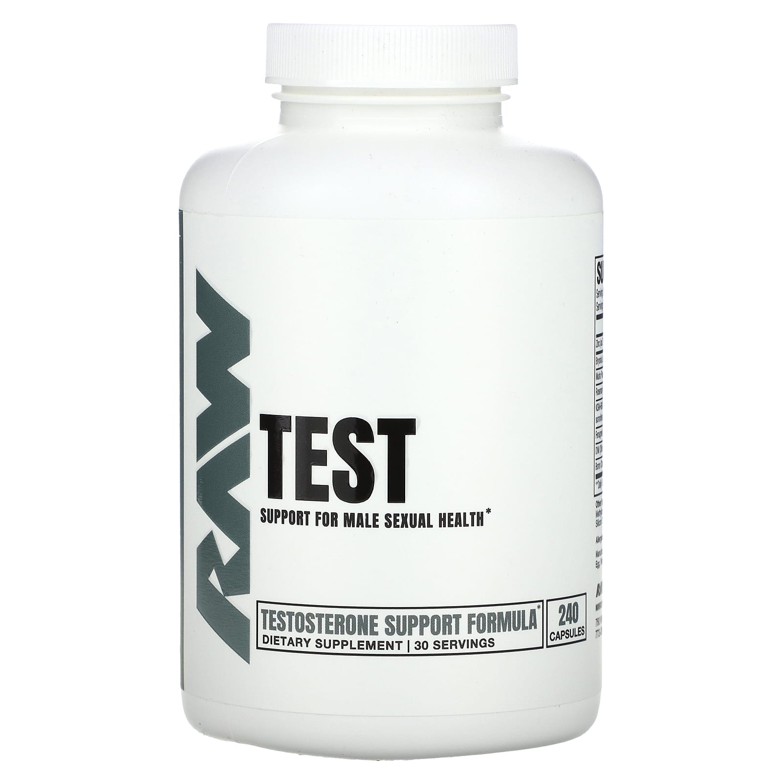 Raw Nutrition Test 240 капсул 8790₽