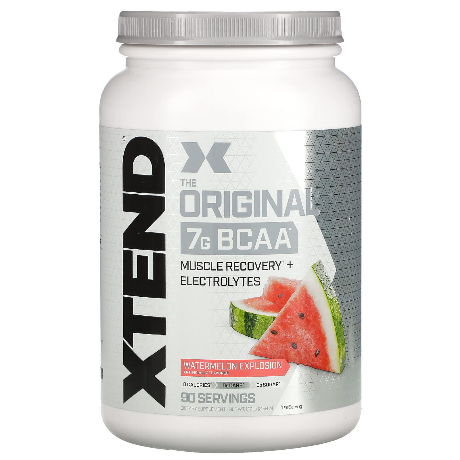 XTEND The Original 7 г аминокислот с разветвленной цепью BCAA со вкусом арбуза 117 кг 258 фунта 12790₽