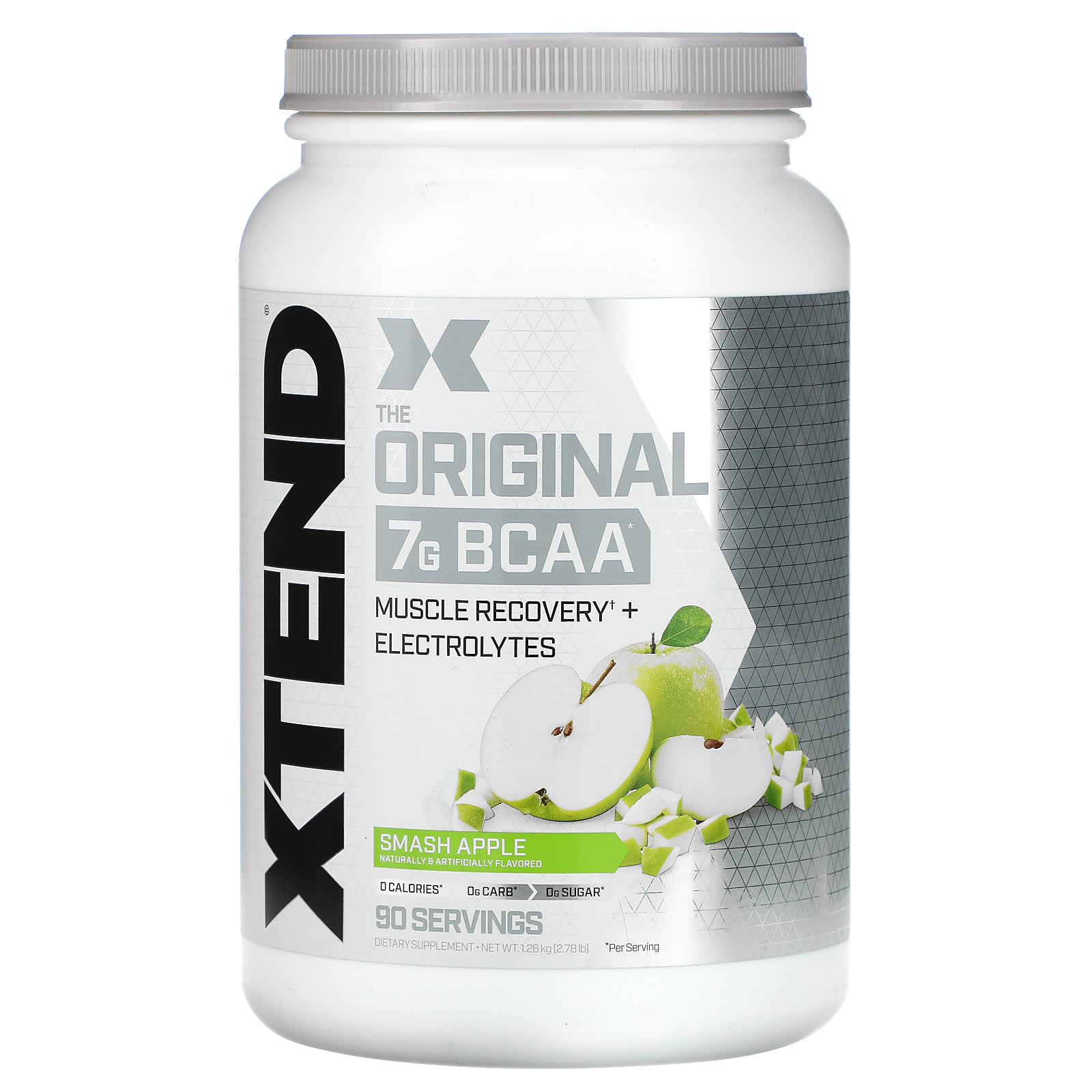 XTEND The Original 7 г аминокислот с разветвленной цепью BCAA со вкусом яблока 126 кг 278 фунта 11490₽