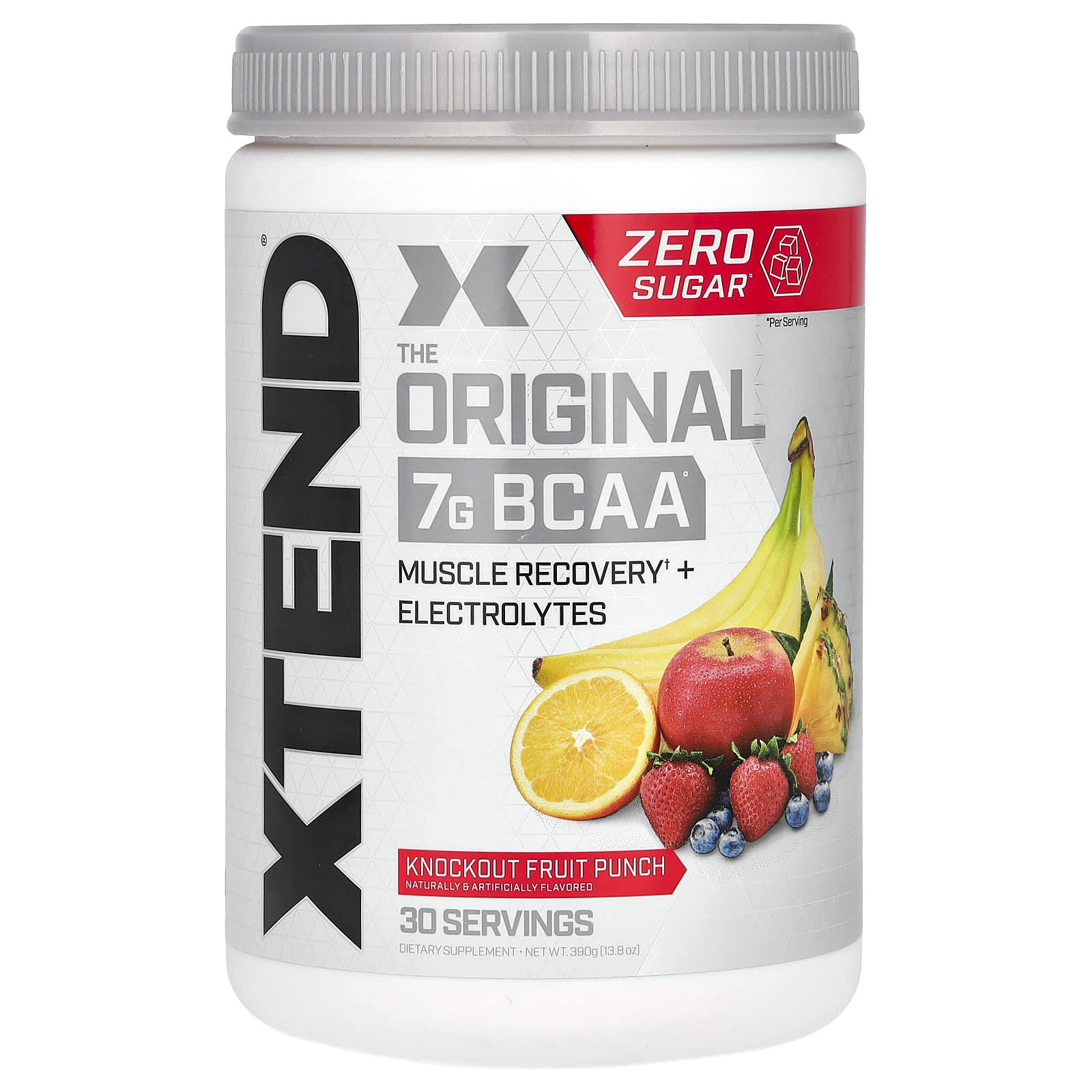 XTEND The Original 7 г BCAA фруктовый пунш 390 г 138 унции 5490₽