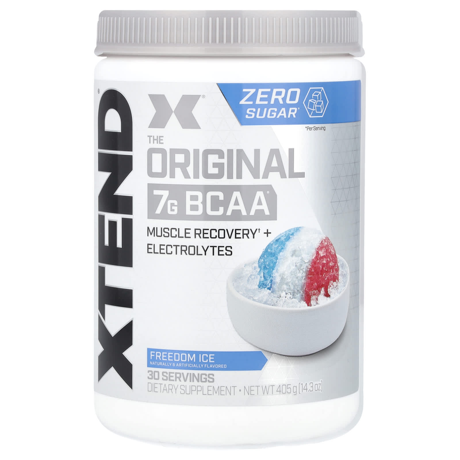 XTEND, The Original, 7 г аминокислот с разветвленной цепью (BCAA), со вкусом «Ледяная свежесть», 420 г (14,8 унции)