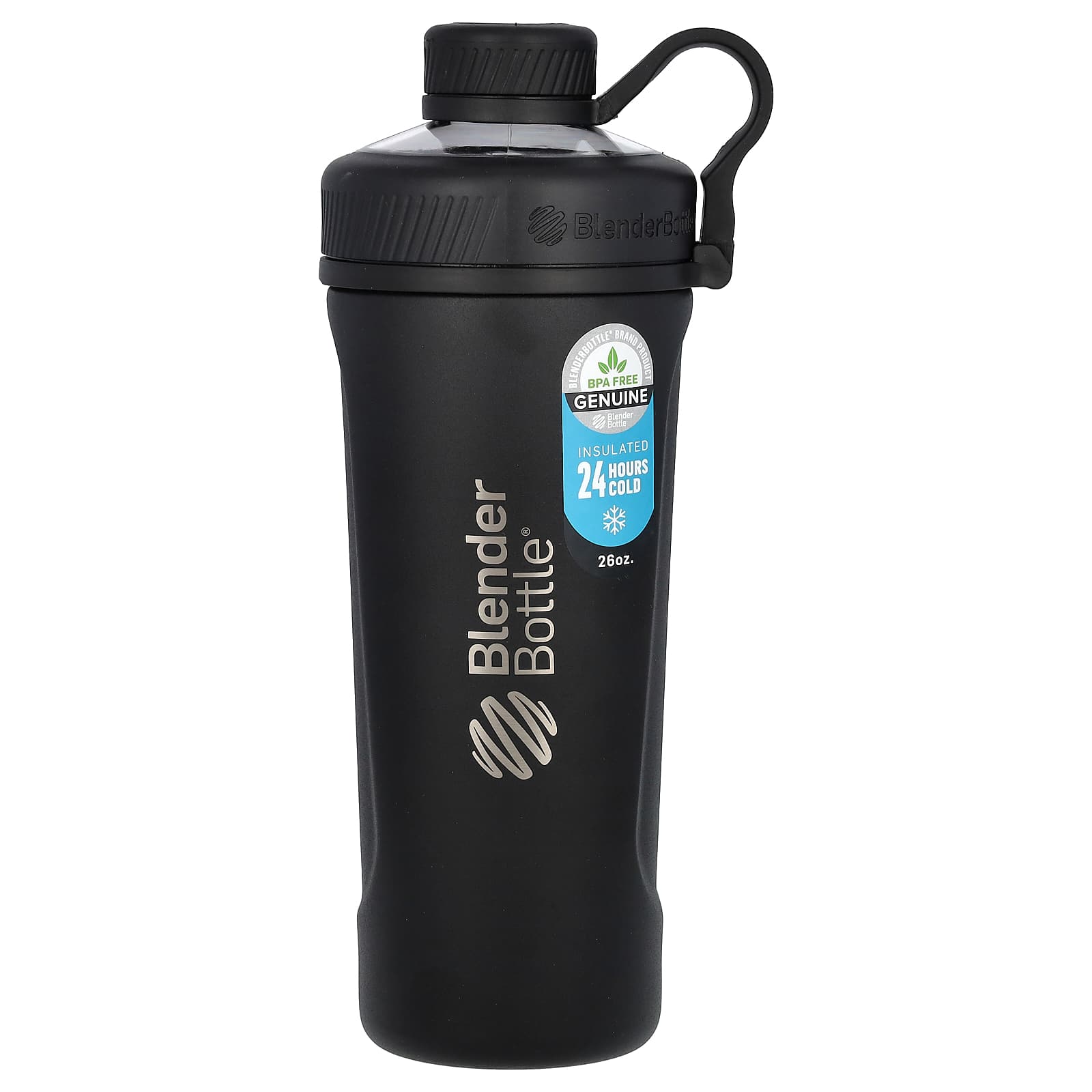 Blender Bottle Radian из изолированной нержавеющей стали матовый черный 770 мл 26 унций 4890₽