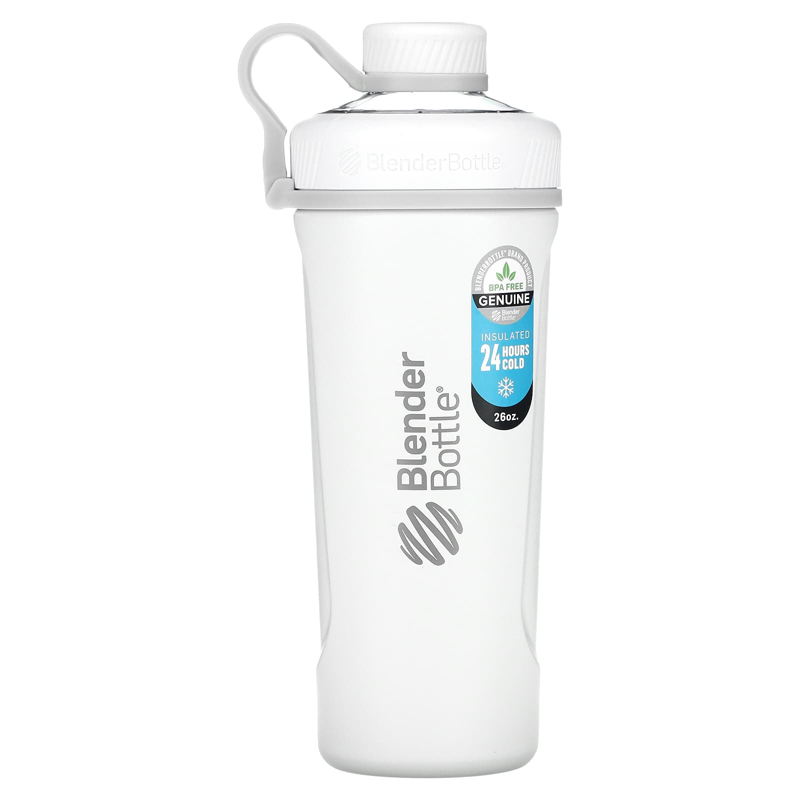 Blender Bottle Radian шейкер матовый белый 770 мл 26 унций 4890₽