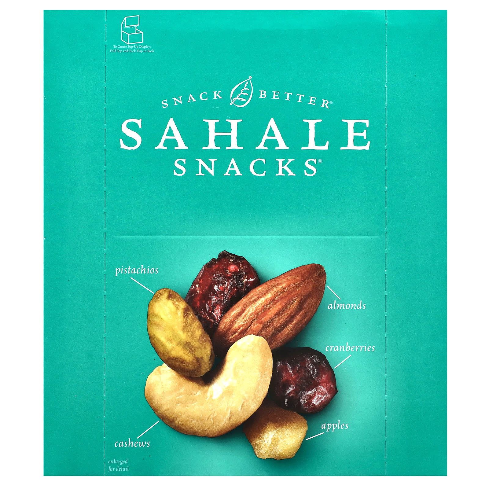 Sahale Snacks смесь орехов и сухофруктов классические фрукты и орехи 9 пакетиков по 425 г 15 унции 3590₽
