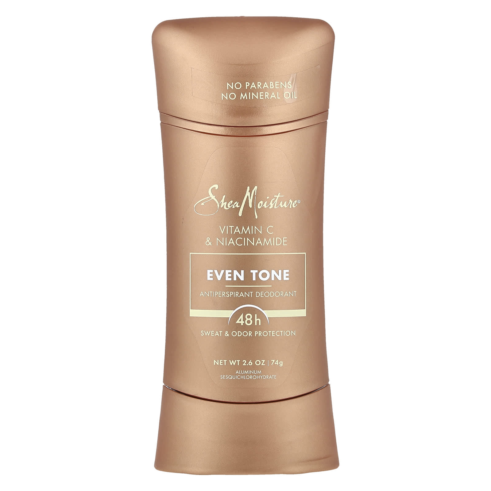 SheaMoisture, Дезодорант-антиперспирант, Even Tone, витамин C и ниацинамид, 74 г (2,6 унции)