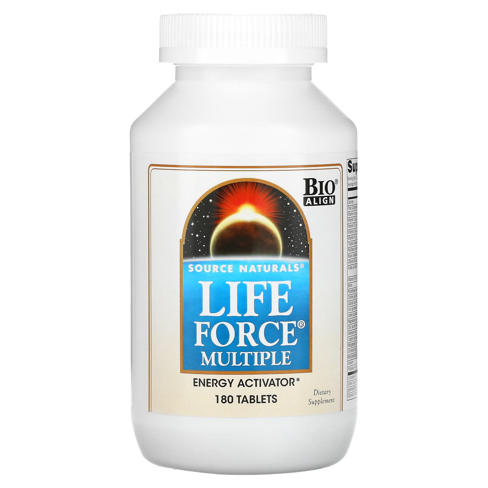 Source Naturals, Life Force Multiple, мультивитамины, 180 капсул