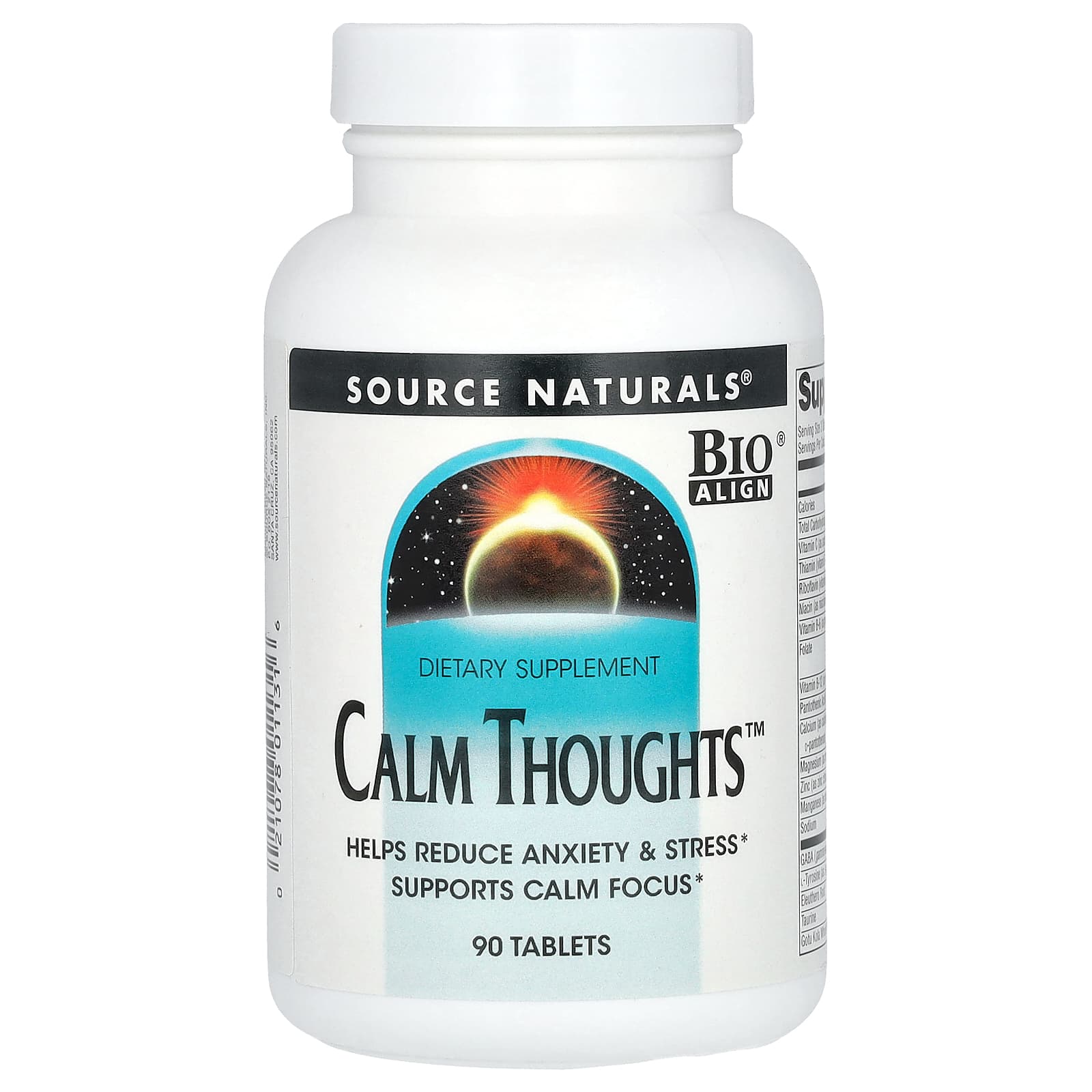 Source Naturals, Calm Thoughts, 90 таблеток