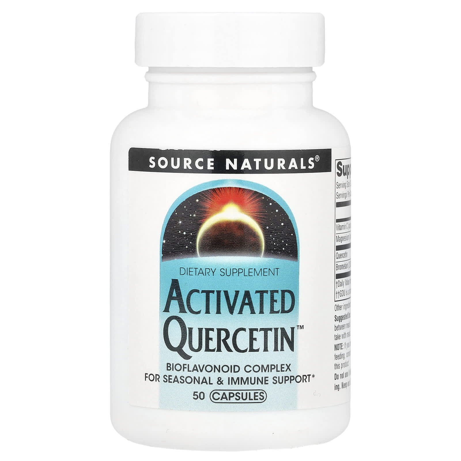 Source Naturals, Activated Quercetin ™, 50 капсул