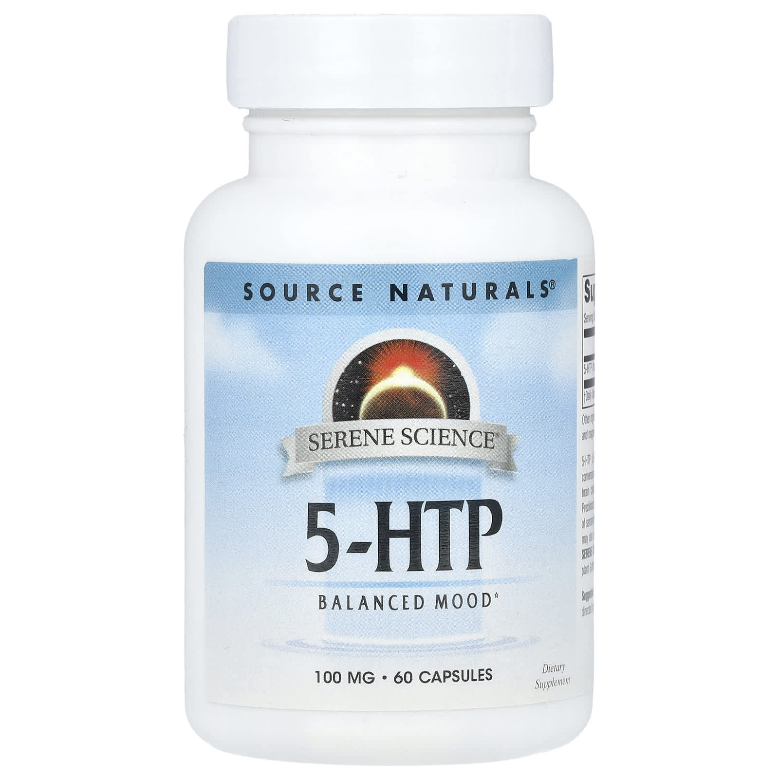 Source Naturals, Serene Science®, 5-HTP, 100 мг, 60 капсул