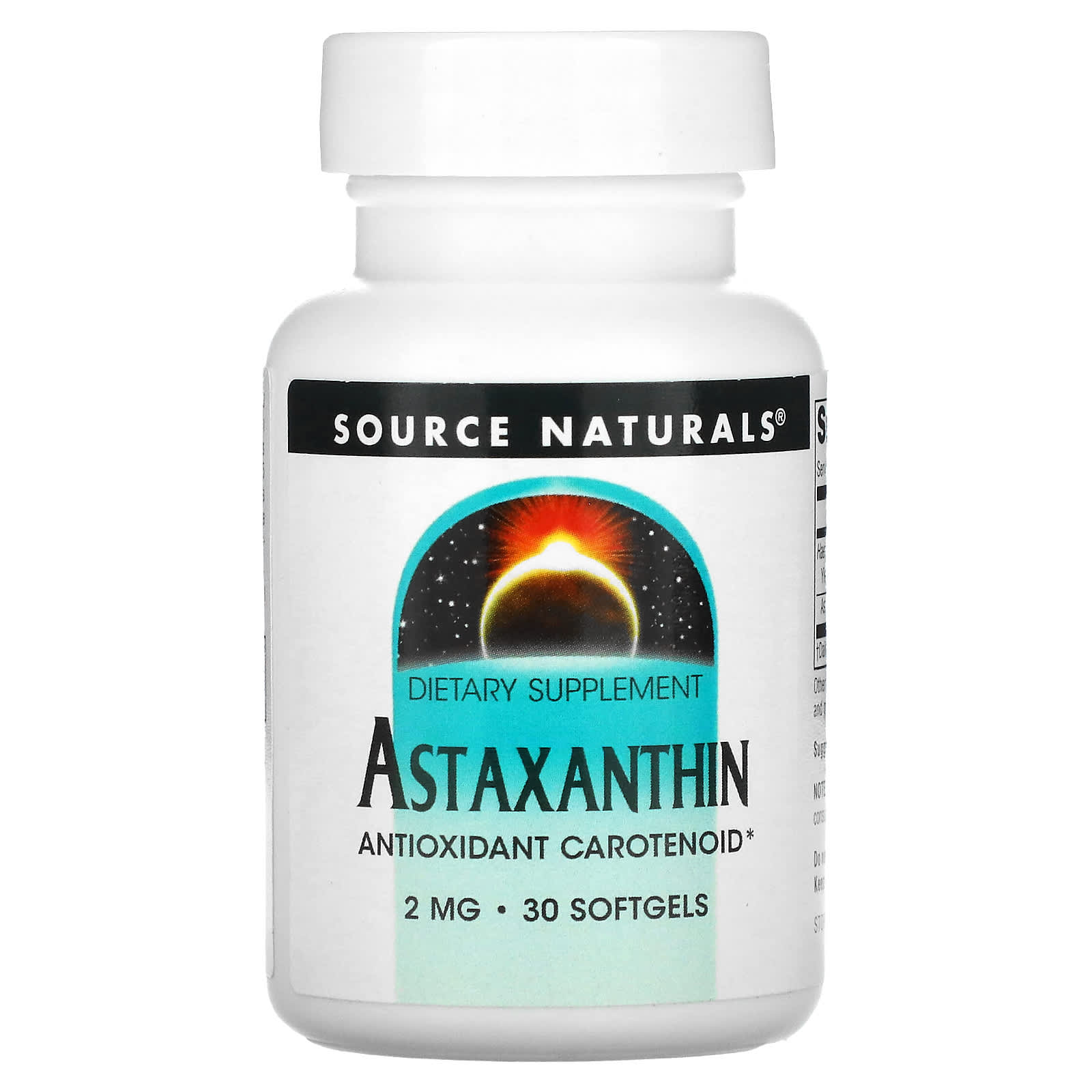 Source Naturals Астаксантин 2 мг 30 капсул 2090₽