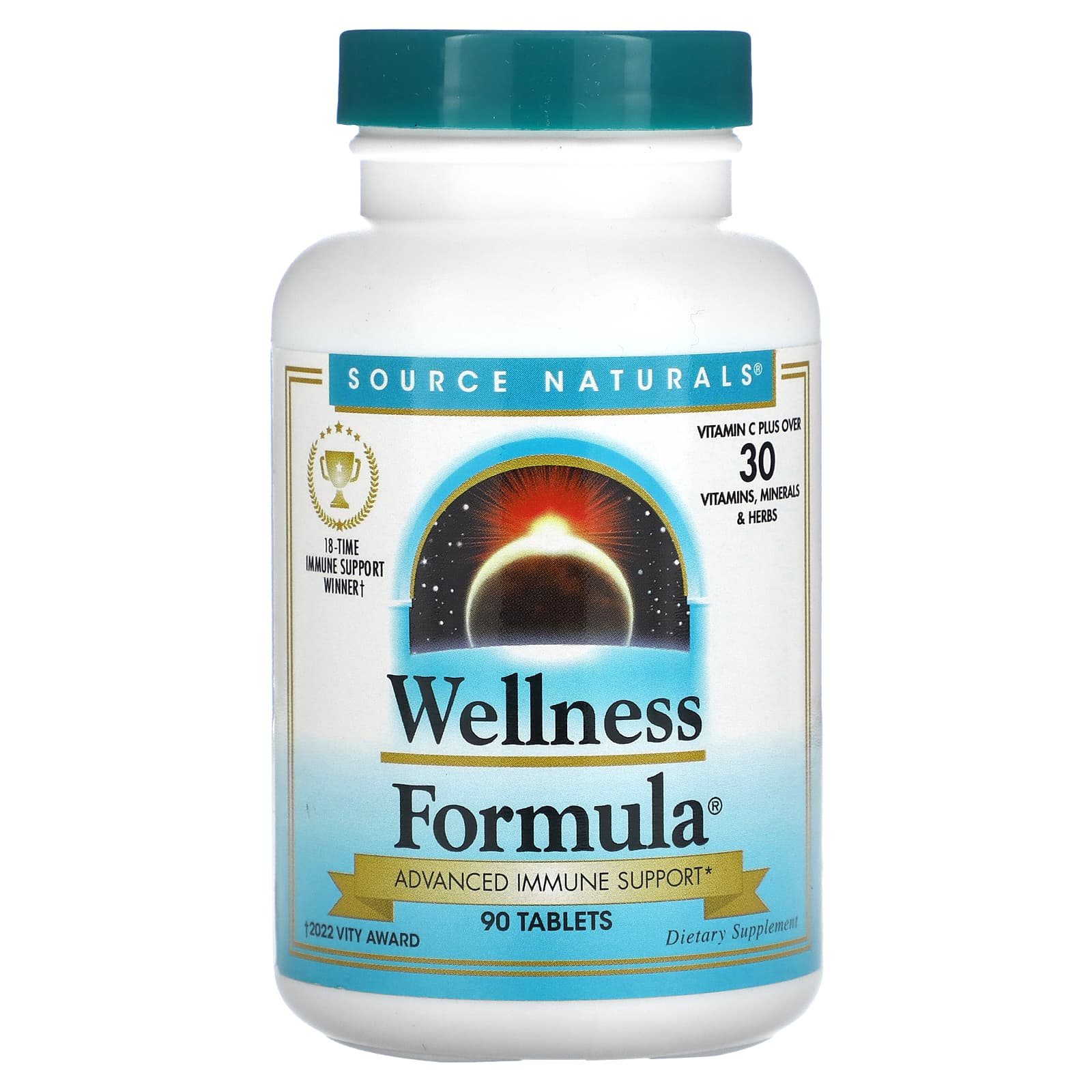 Source Naturals Wellness Formula улучшенная поддержка иммунитета 90 таблеток 3790₽