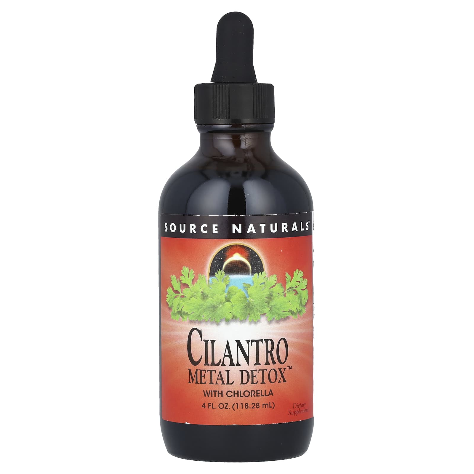Source Naturals Cilantro Metal Detox с хлореллой 11828 мл 4 жидк Унции 3690₽