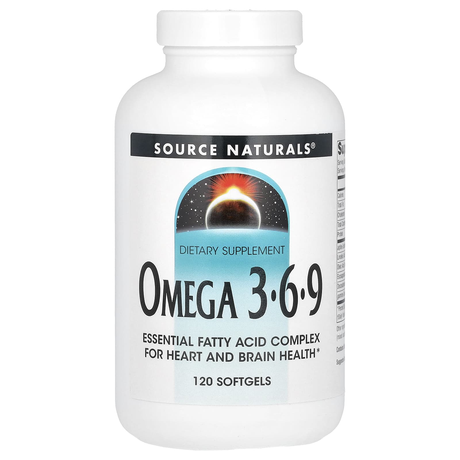Source Naturals Omega-3 6 9 120 капсул 4190₽