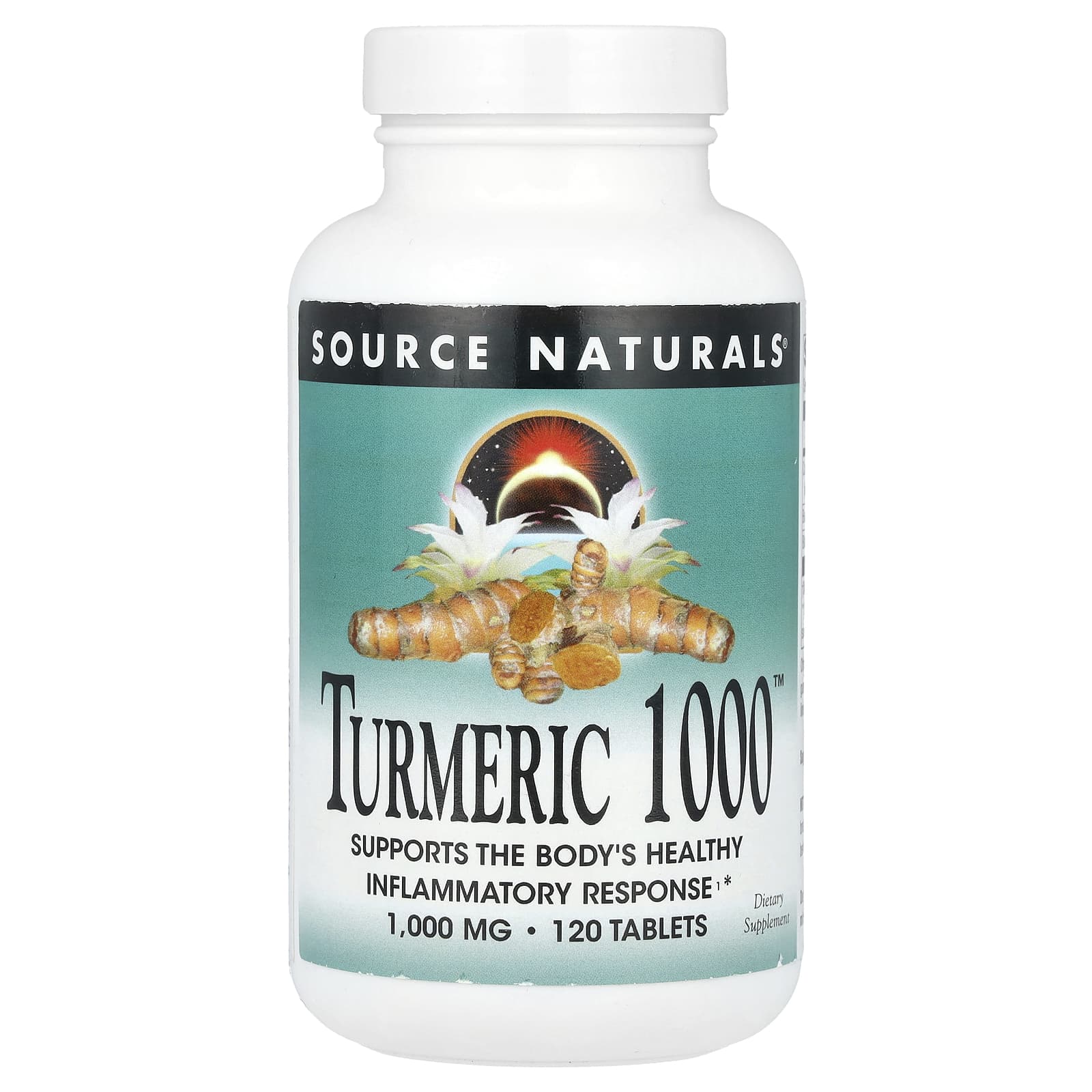 Source Naturals, Куркума 1000 ™, 1000 мг, 120 таблеток