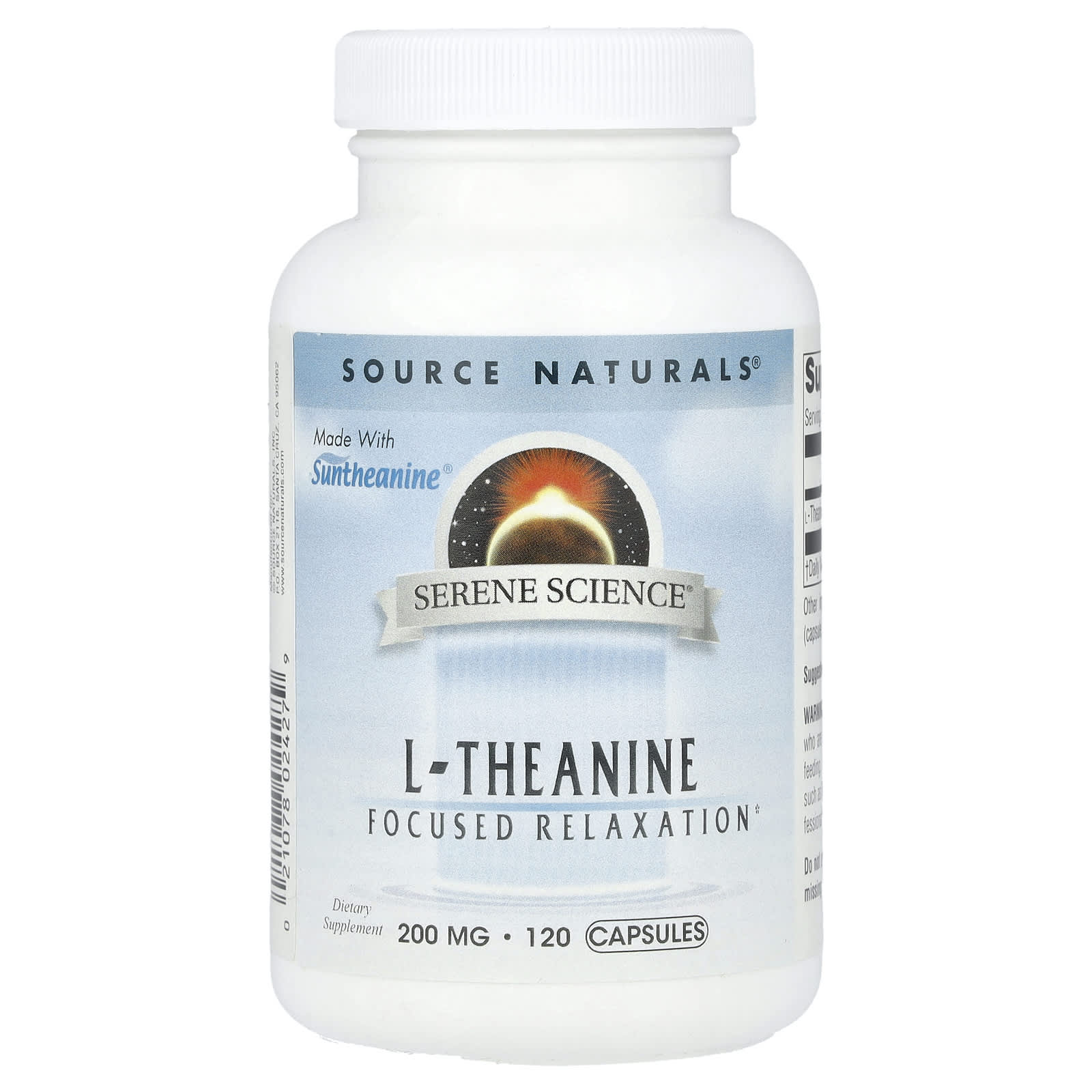 Source Naturals, Serene Science®, L-теанин, 200 мг, 120 капсул