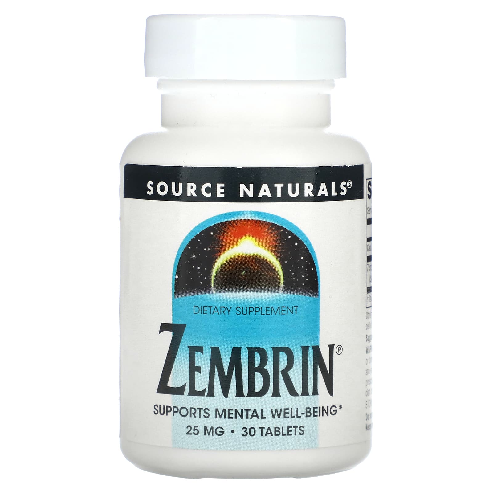 Source Naturals Зембрин 25 мг 30 таблеток 2890₽