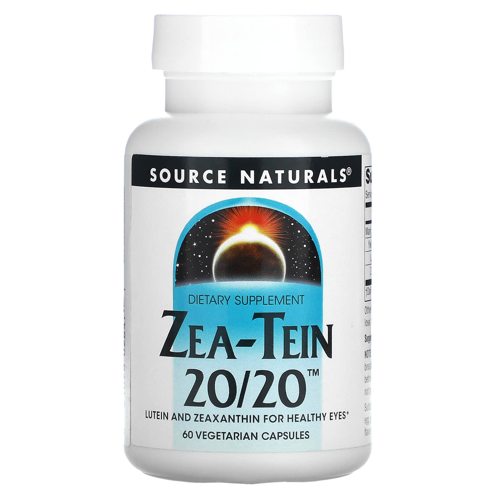 Source Naturals Zea-Tein 2020 60 вегетарианских капсул 6690₽