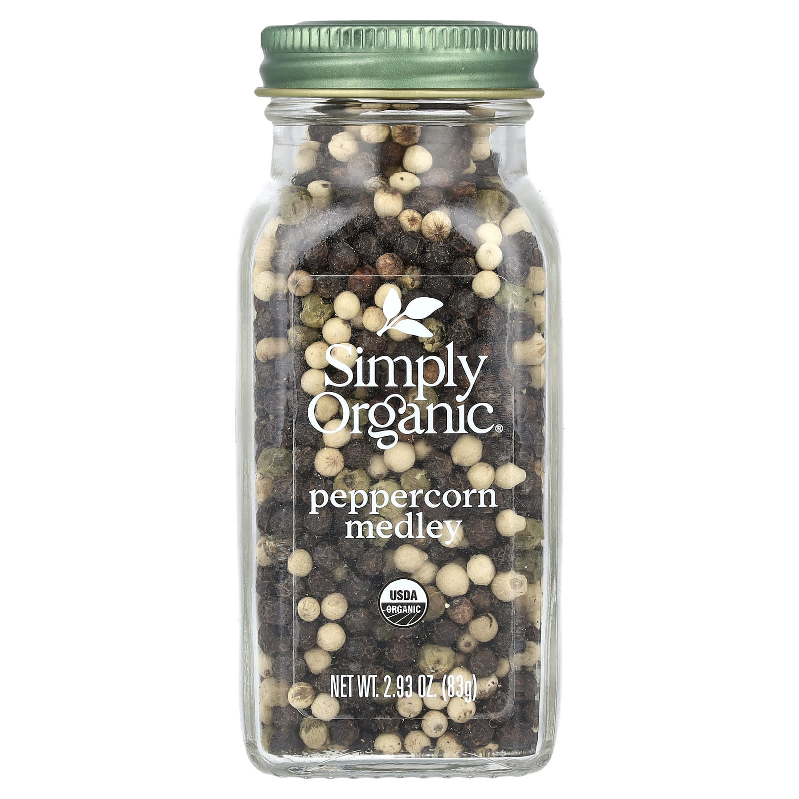 Simply Organic, смесь перцев горошком, 83 г (2,93 унции)