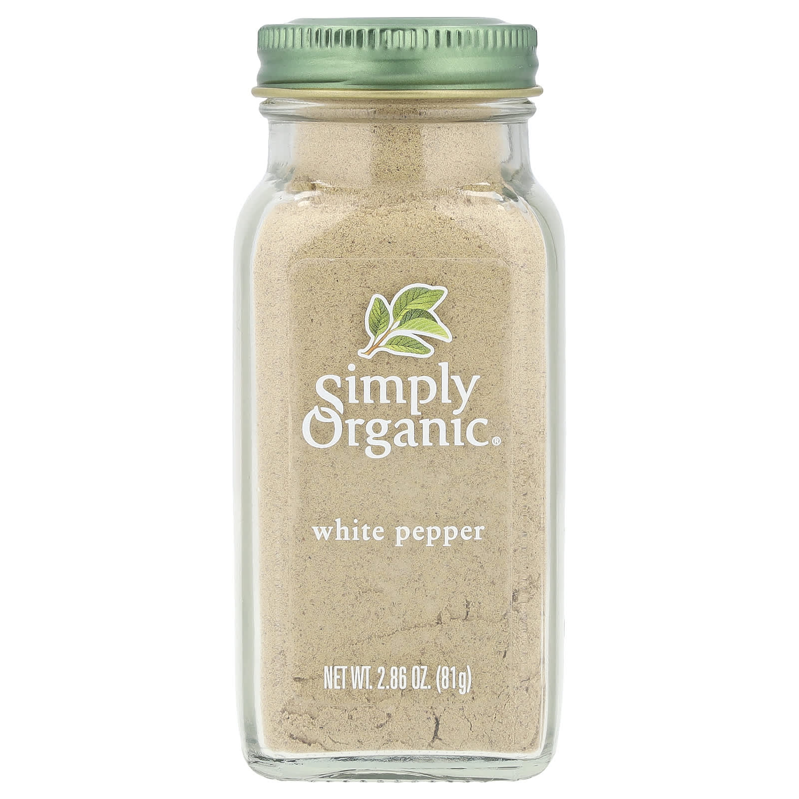 Simply Organic, Белый перец, 2.86 унции (81 г)